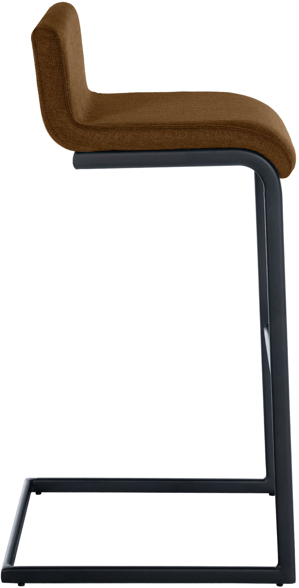 Set van 2 barkrukken Newport zwart metalen frame
