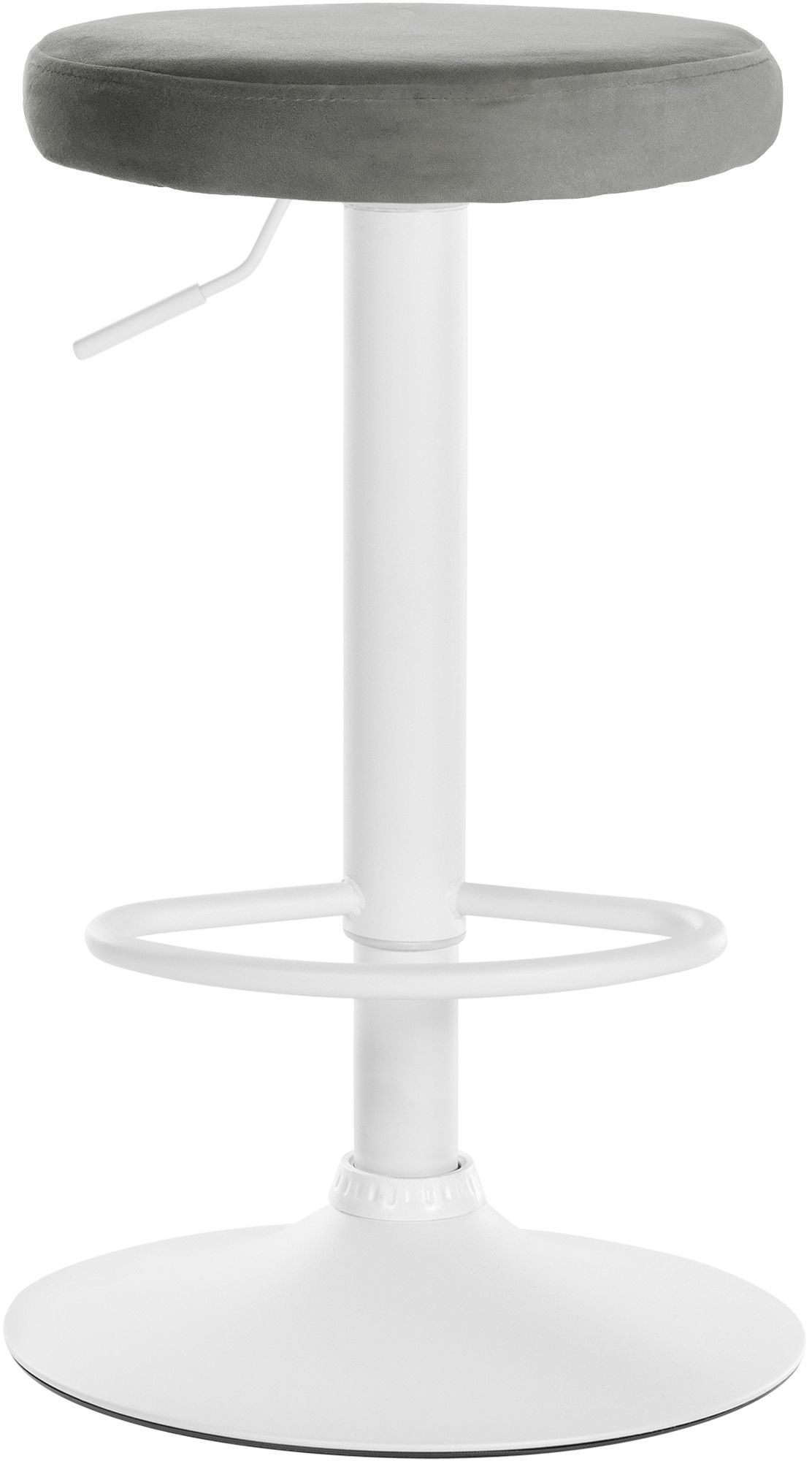 Set van 2 barkrukken Ponte fluweel