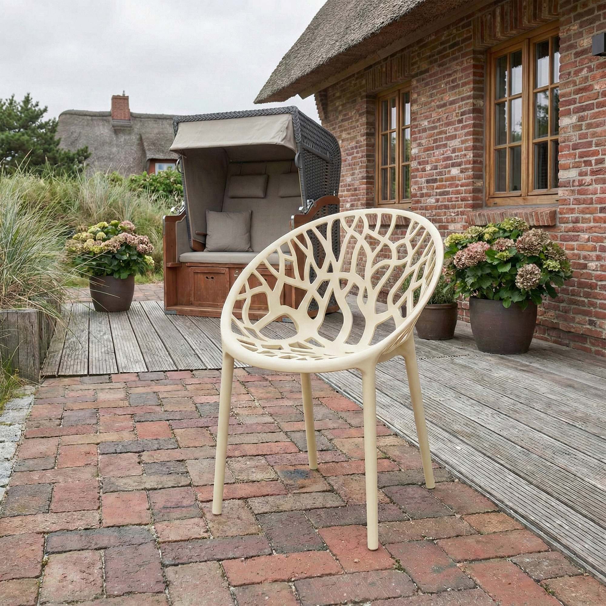 2-delige set tuinstoelen Hope