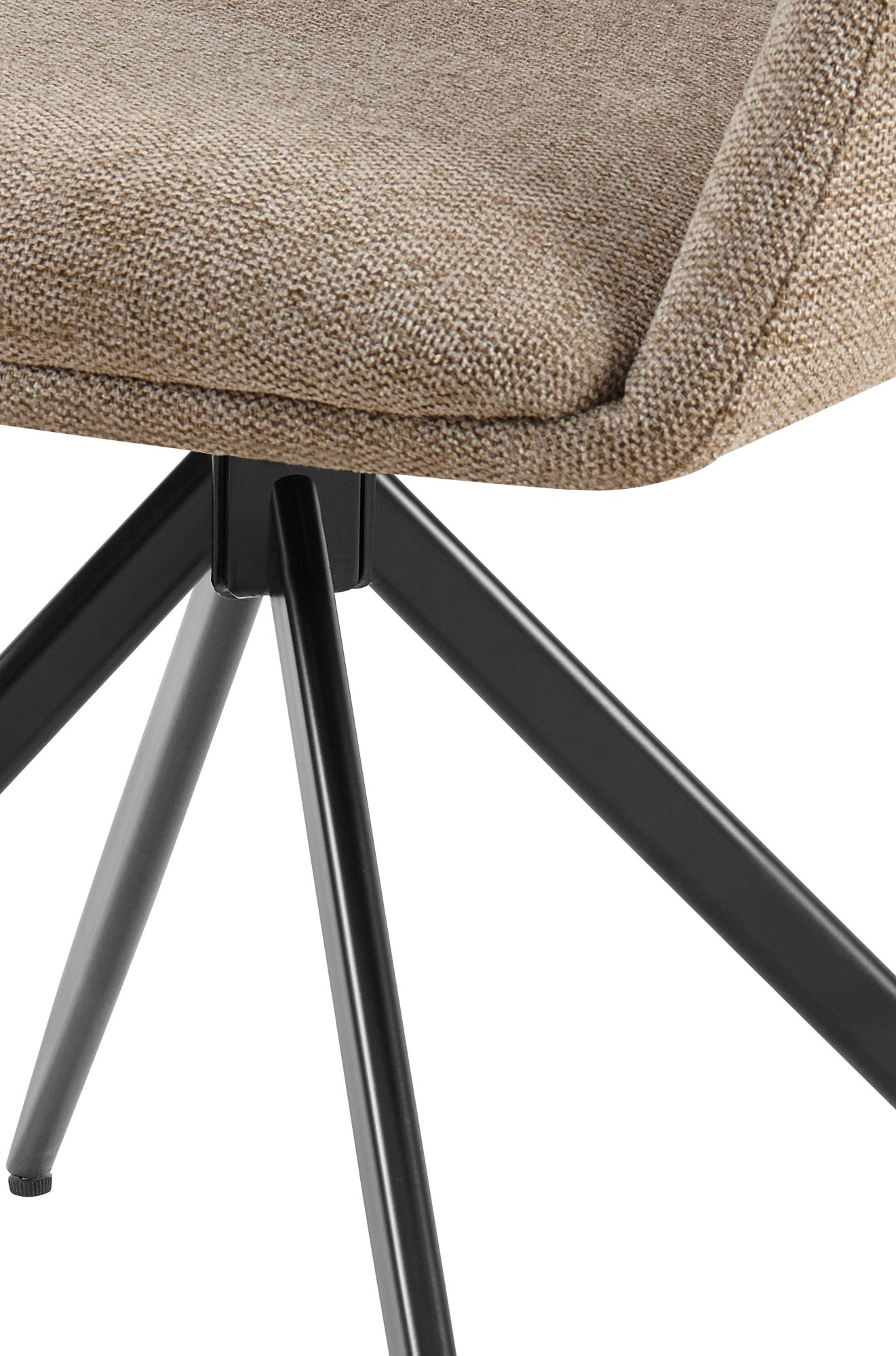 Set van 2 eetkamerstoelen Olema stof