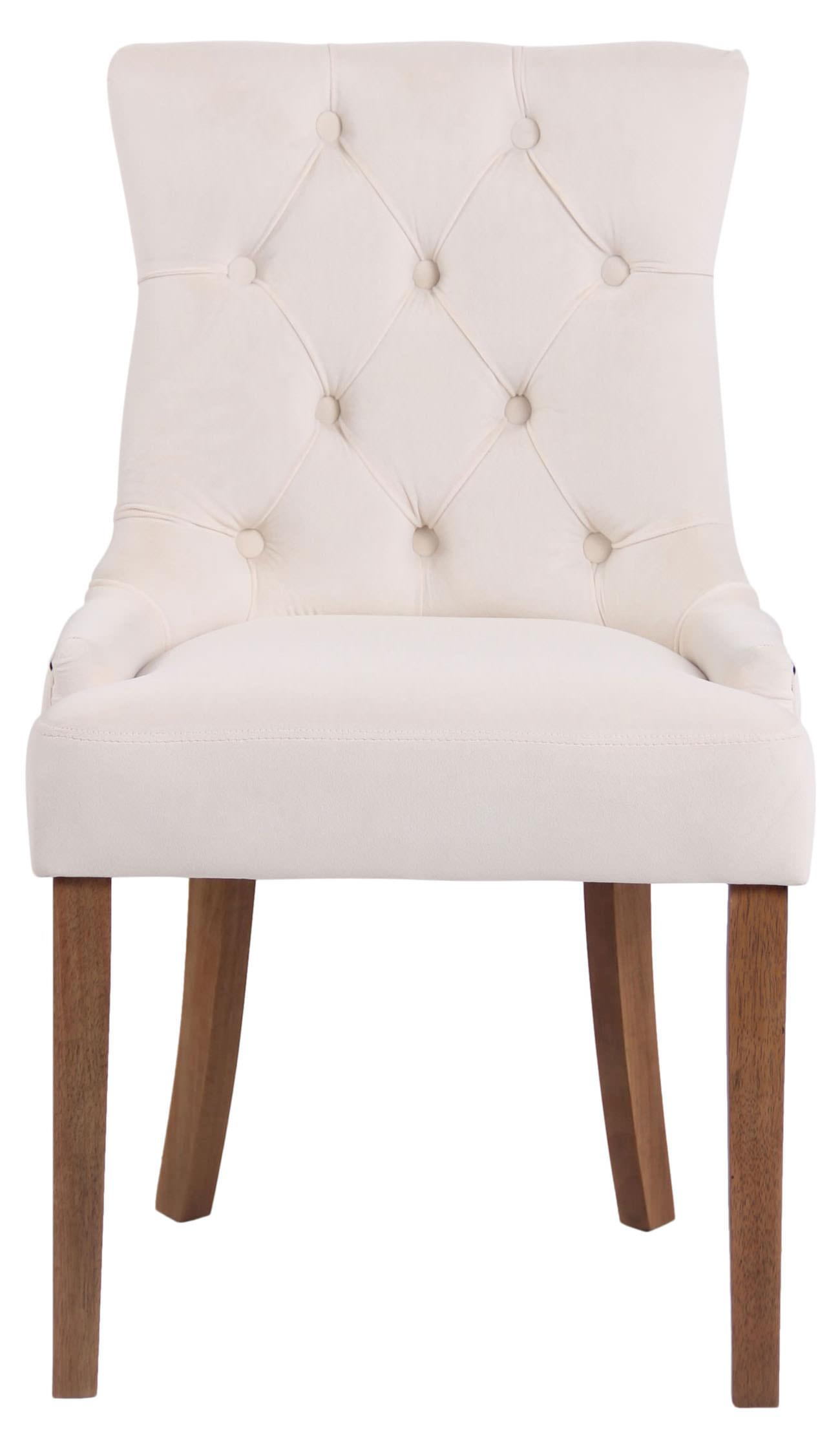 Set van 4 eetkamerstoelen Aberdeen Fluweel
