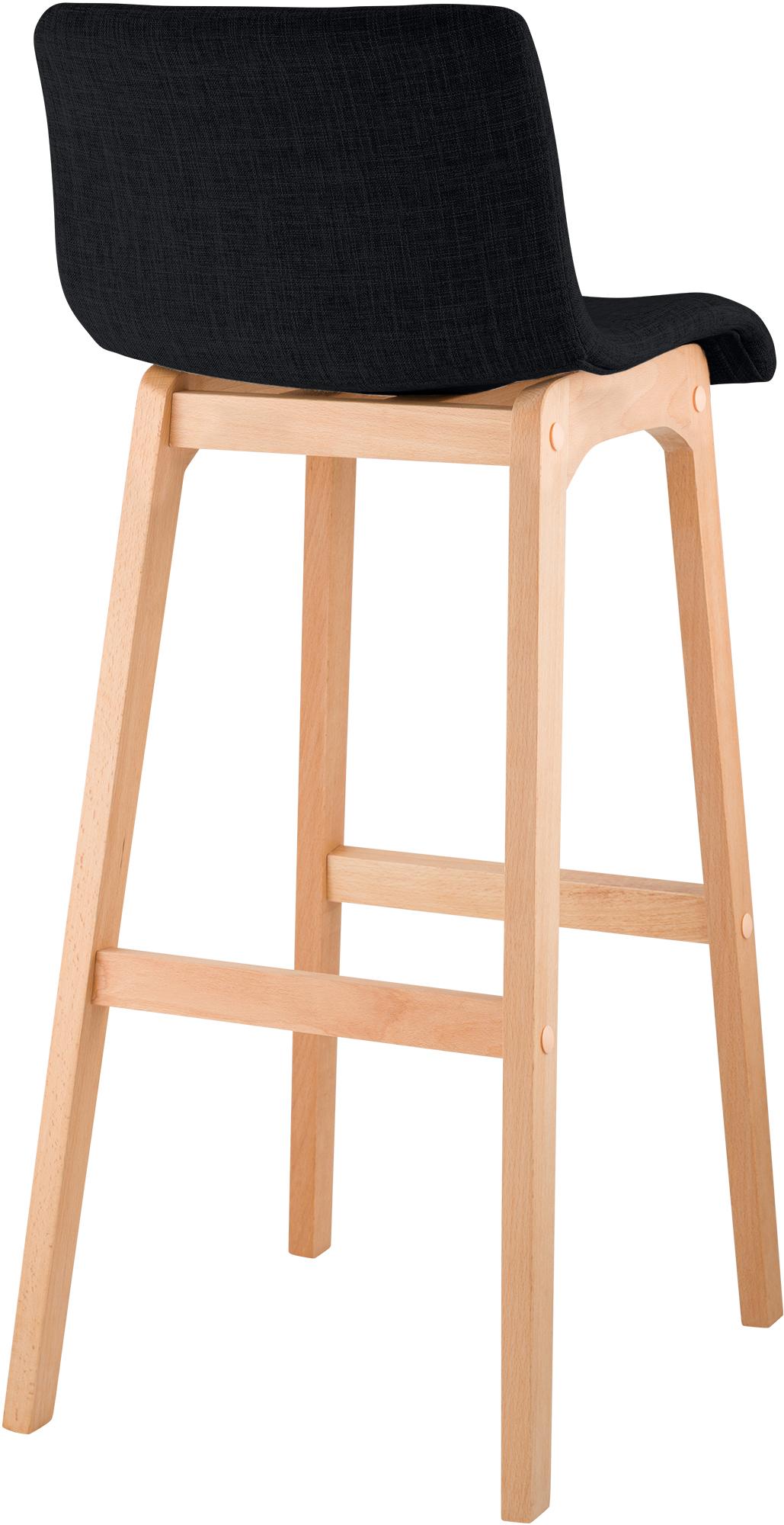 2x Barkruk Hover Stof 4-Pootsframe Natura