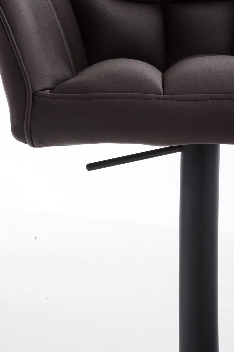 Barkruk Damaso met kunstleren bekleding