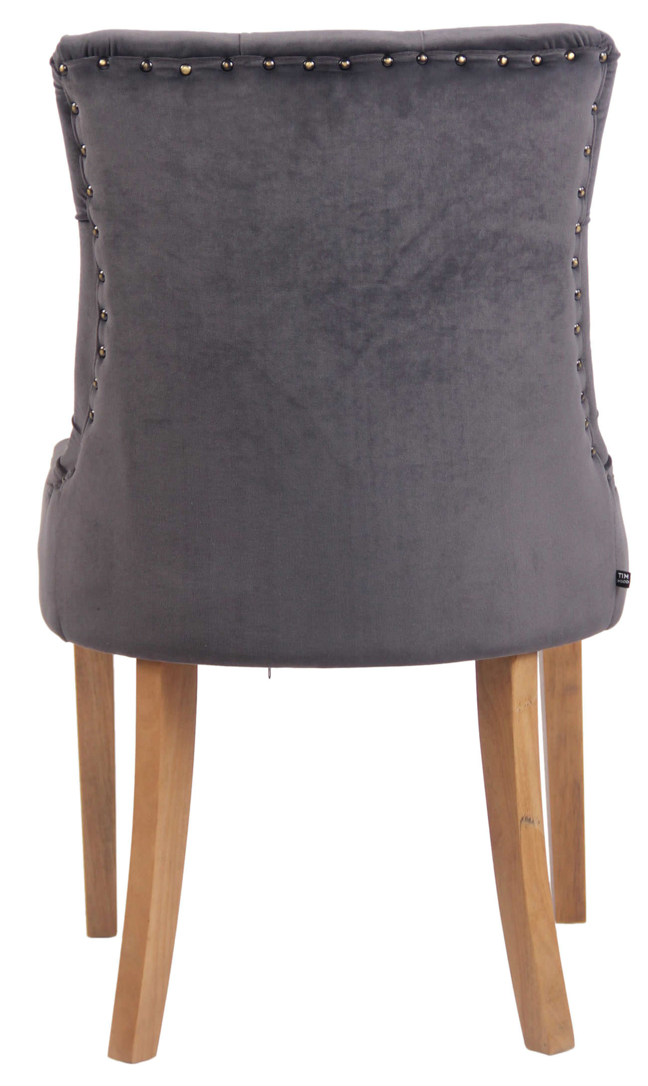 Set van 4 eetkamerstoelen Aberdeen Fluweel
