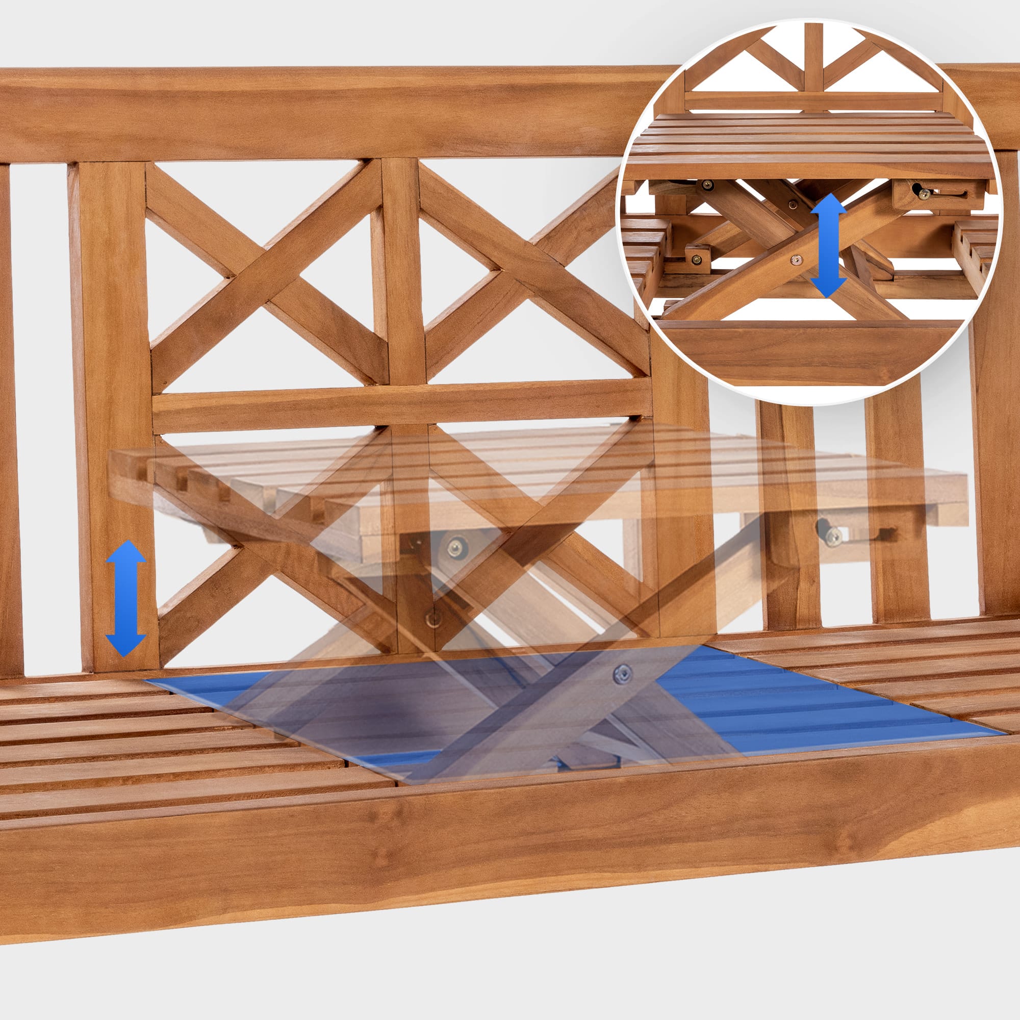 Tuinbank Luka Teak