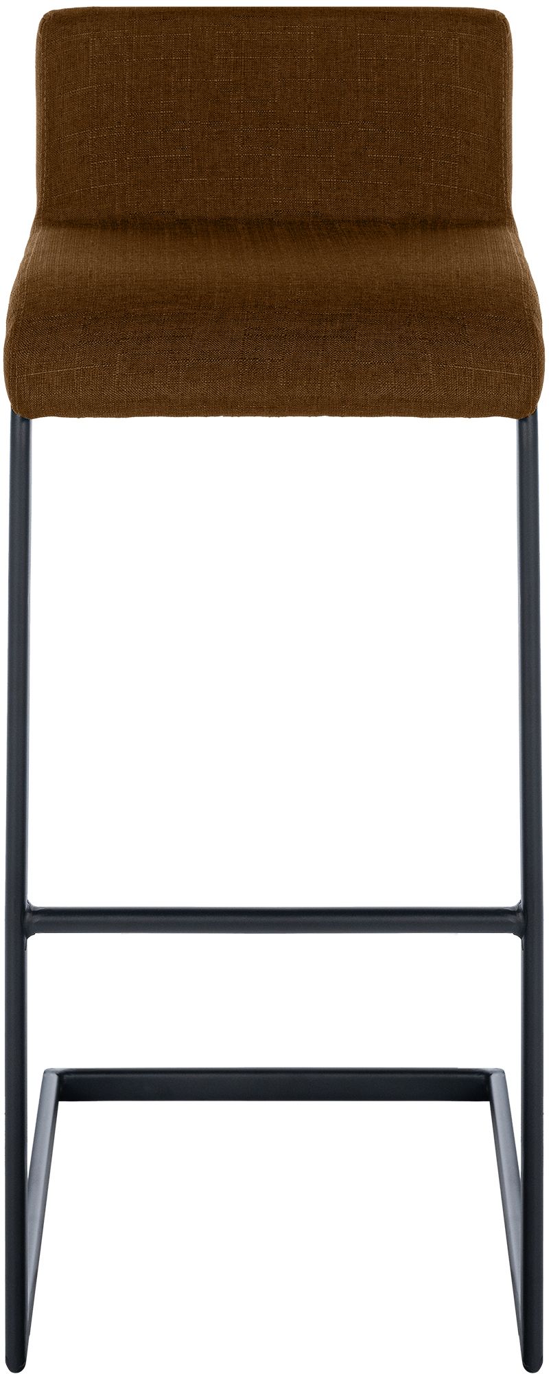 Set van 2 barkrukken Newport zwart metalen frame