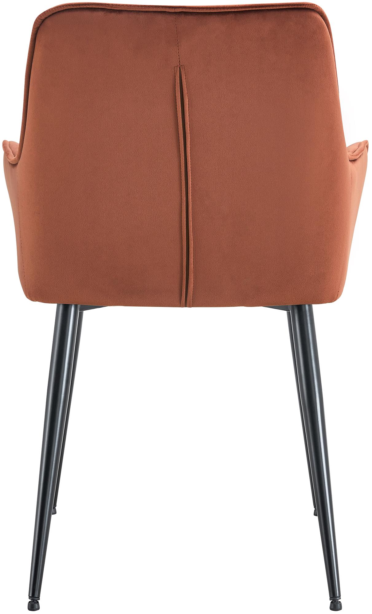 Set van 2 eetkamerstoelen Ferndale fluweel