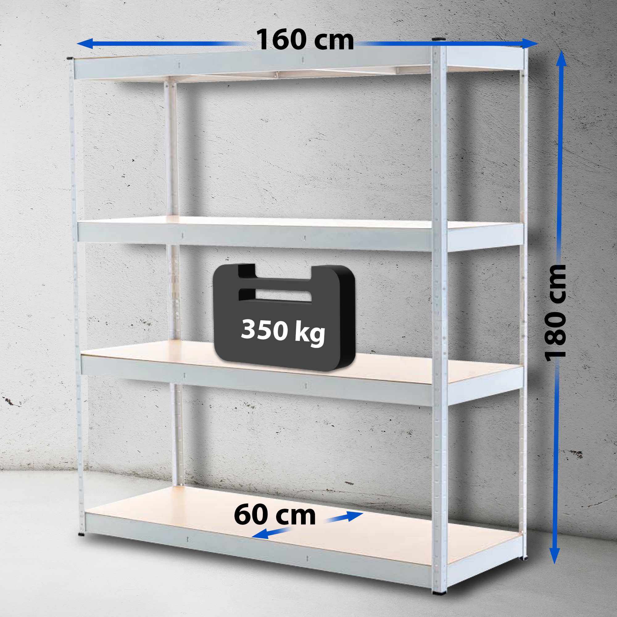 Stelling 160x60x180 cm