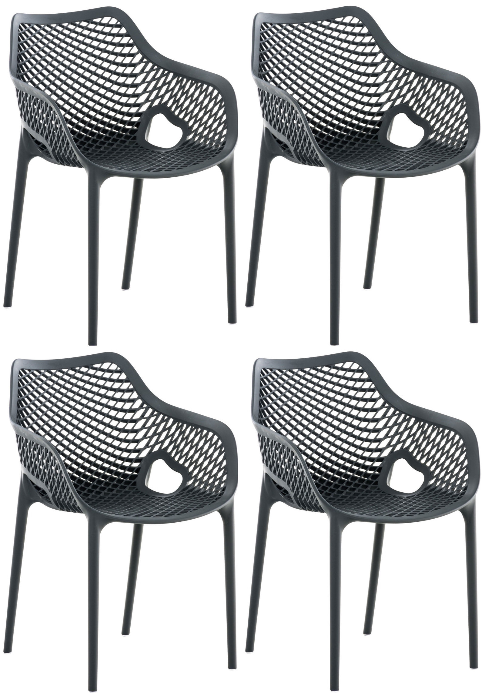 4-delige set stoelen Air XL