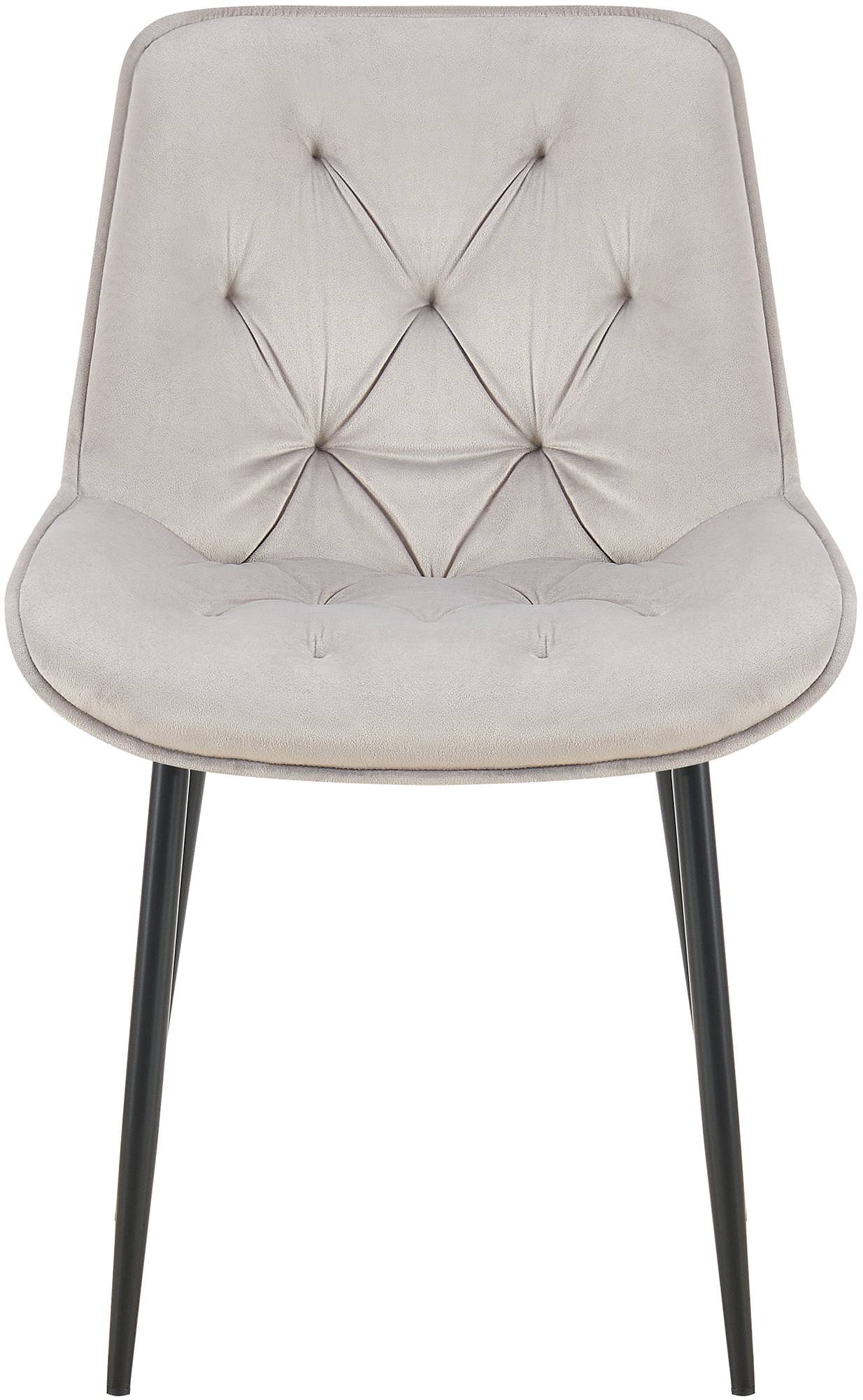 Set van 2 eetkamerstoelen Wallace fluweel