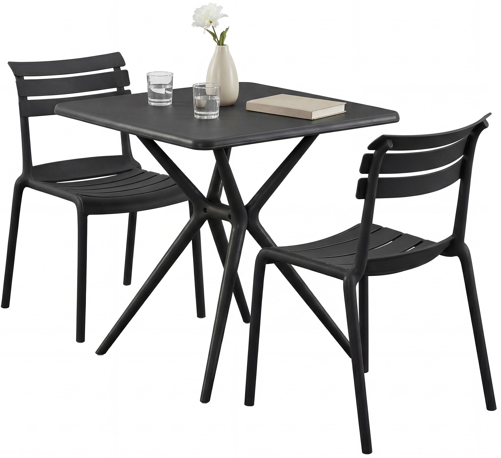 Tuinset Vela met 2 stoelen