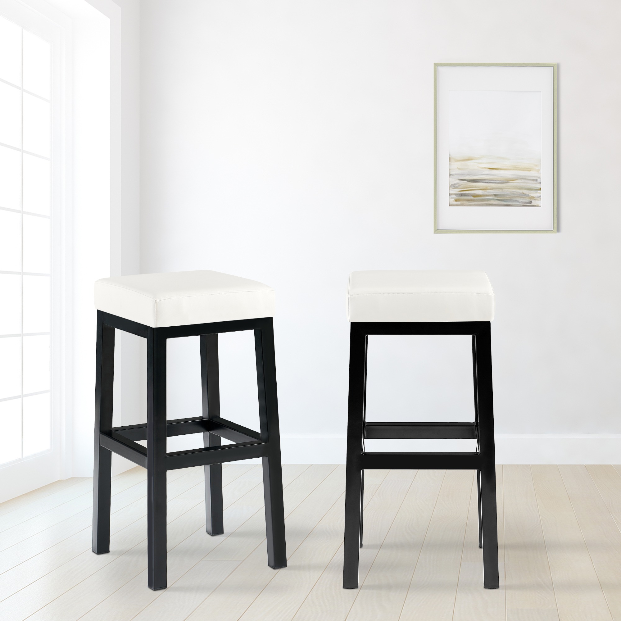Barkruk Taylor kunstleer Zithoogte 78 cm