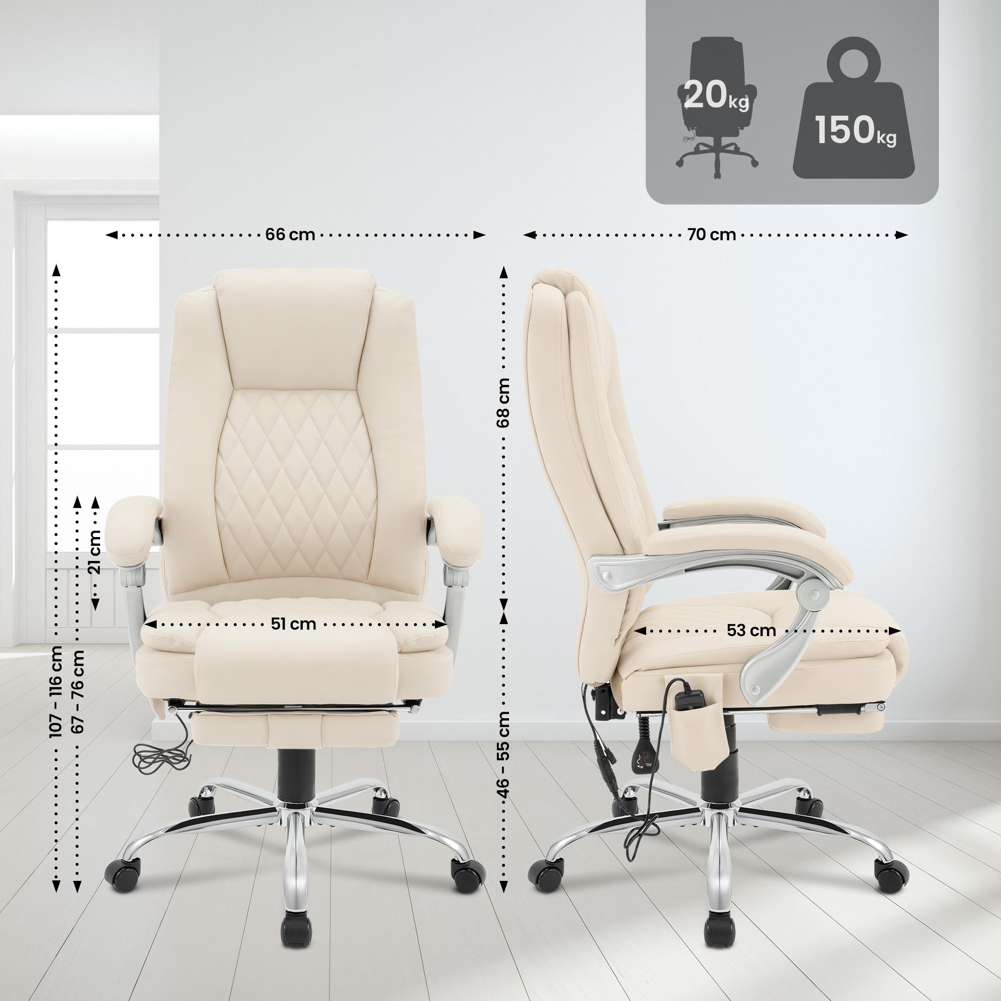 Bureaustoel Rubia met Massagefunctie