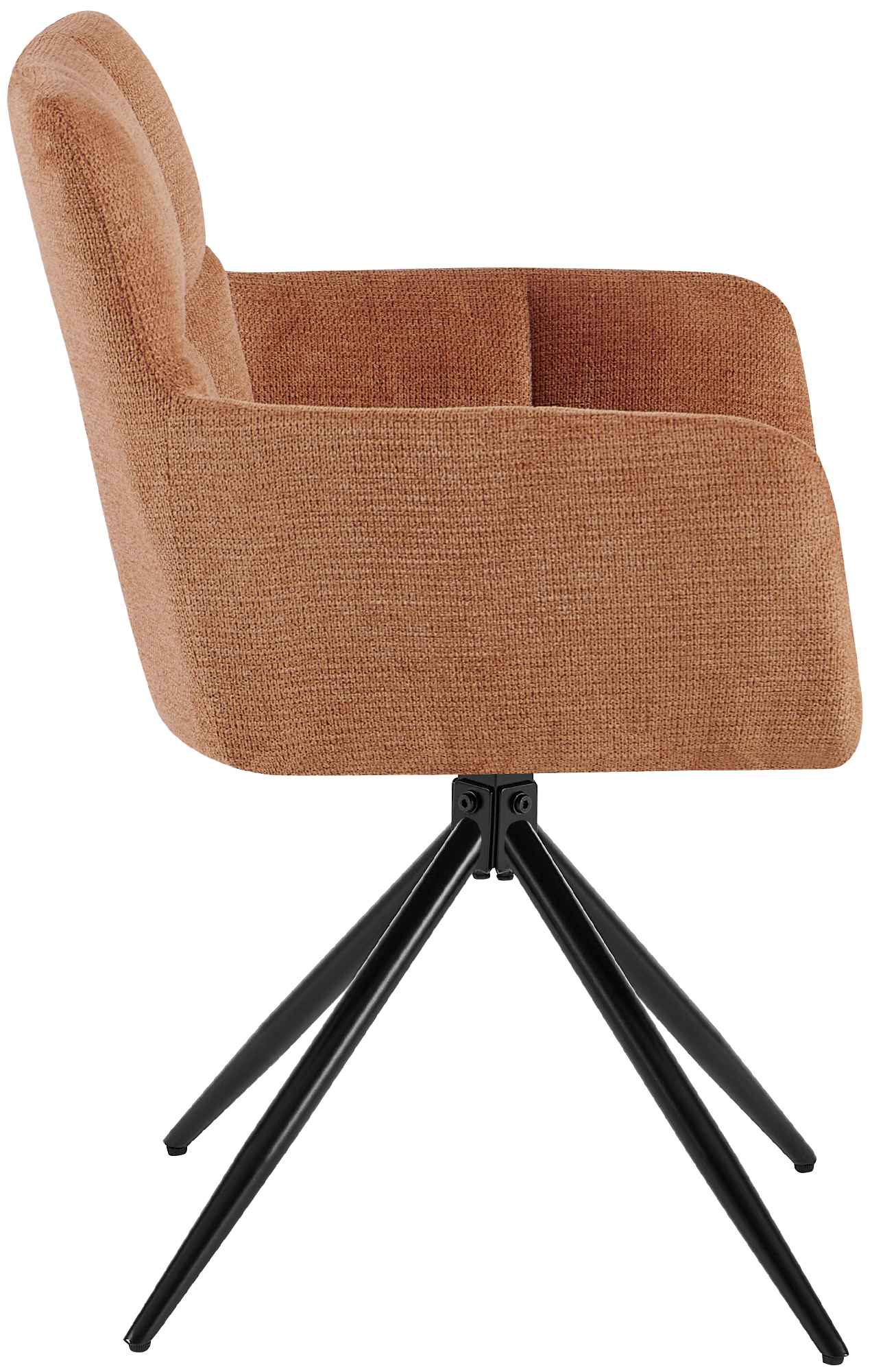 Set van 2 eetkamerstoelen Jonah stof