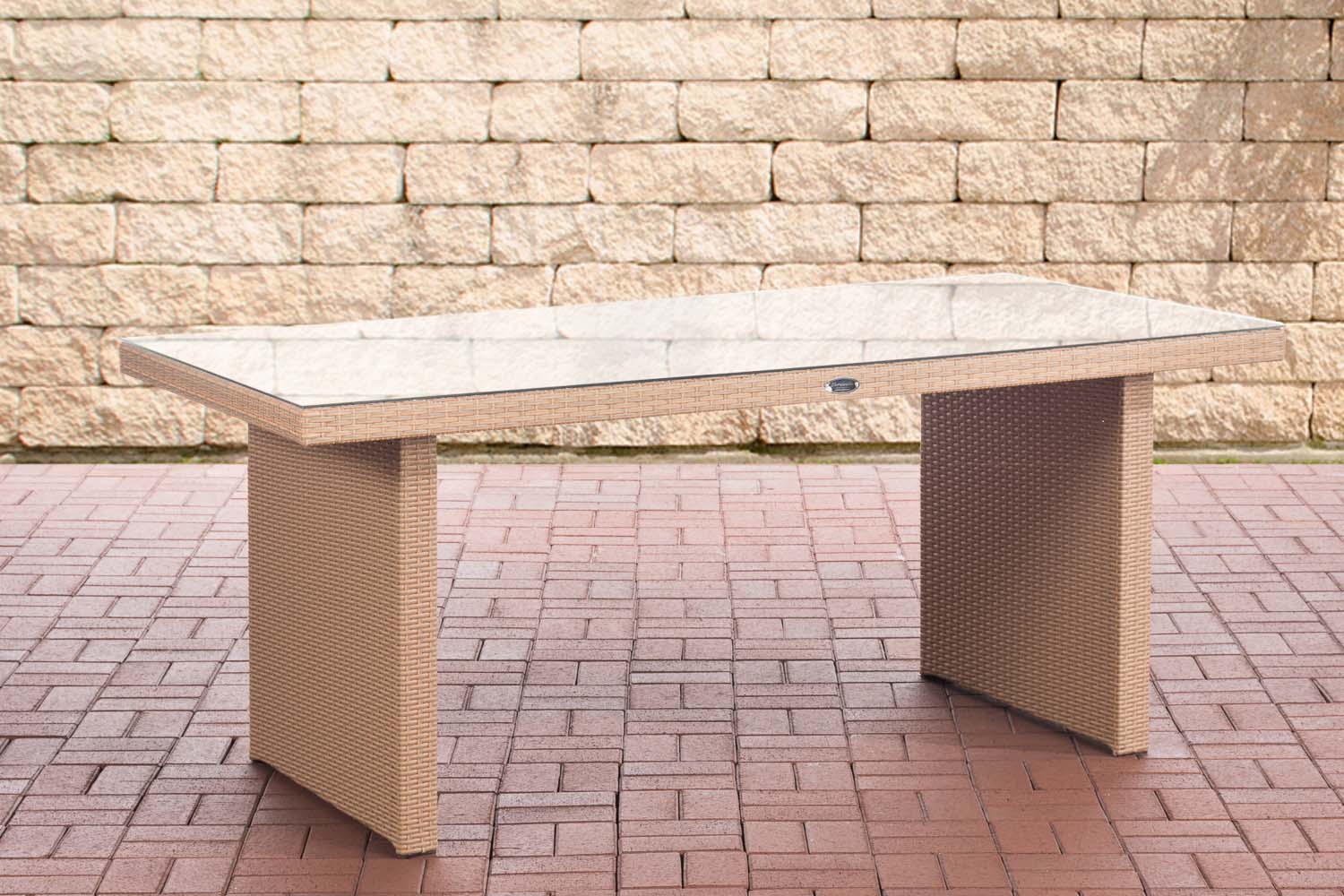 Poly rotan tafel Avignon