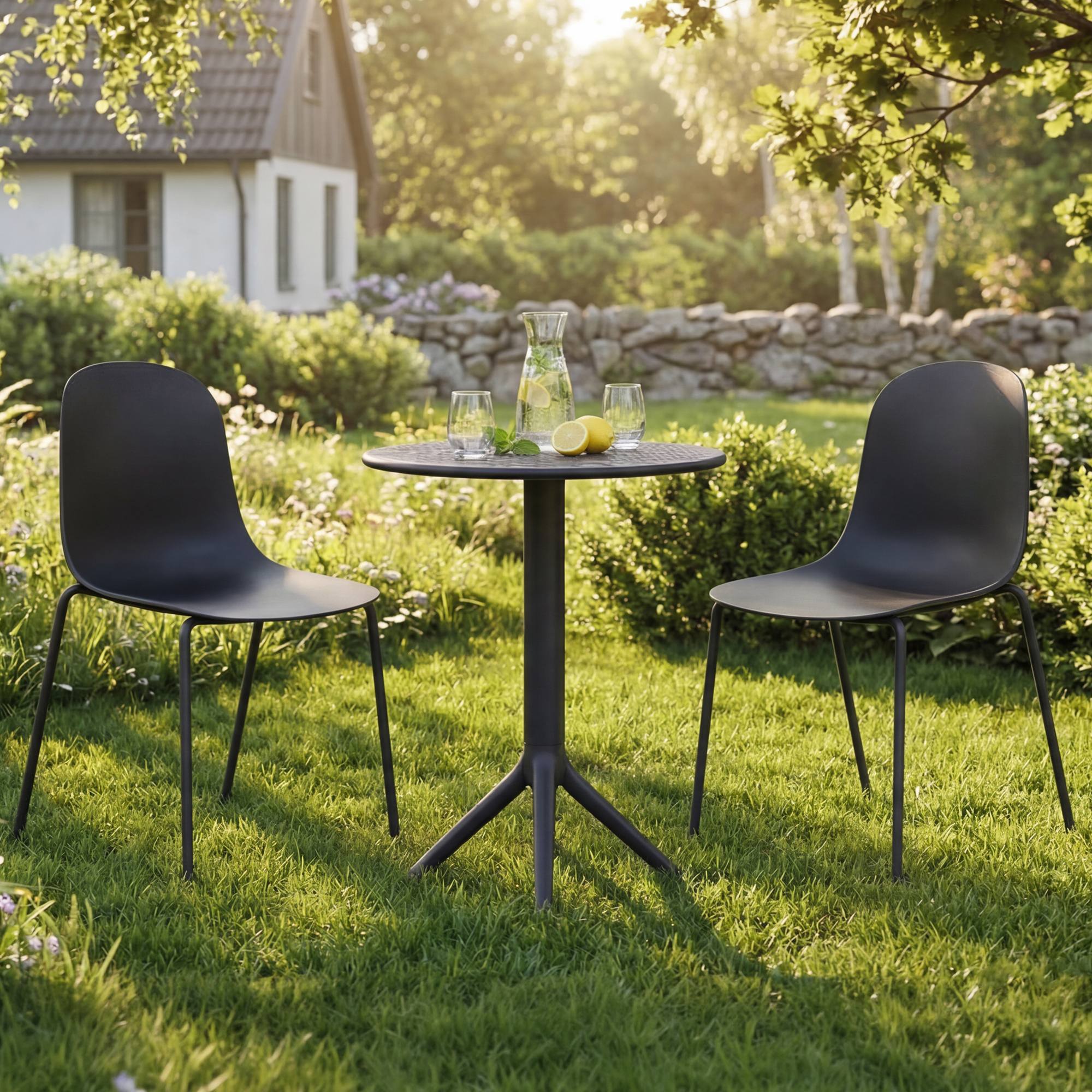 Tuinmeubelset Torin met 2 stoelen