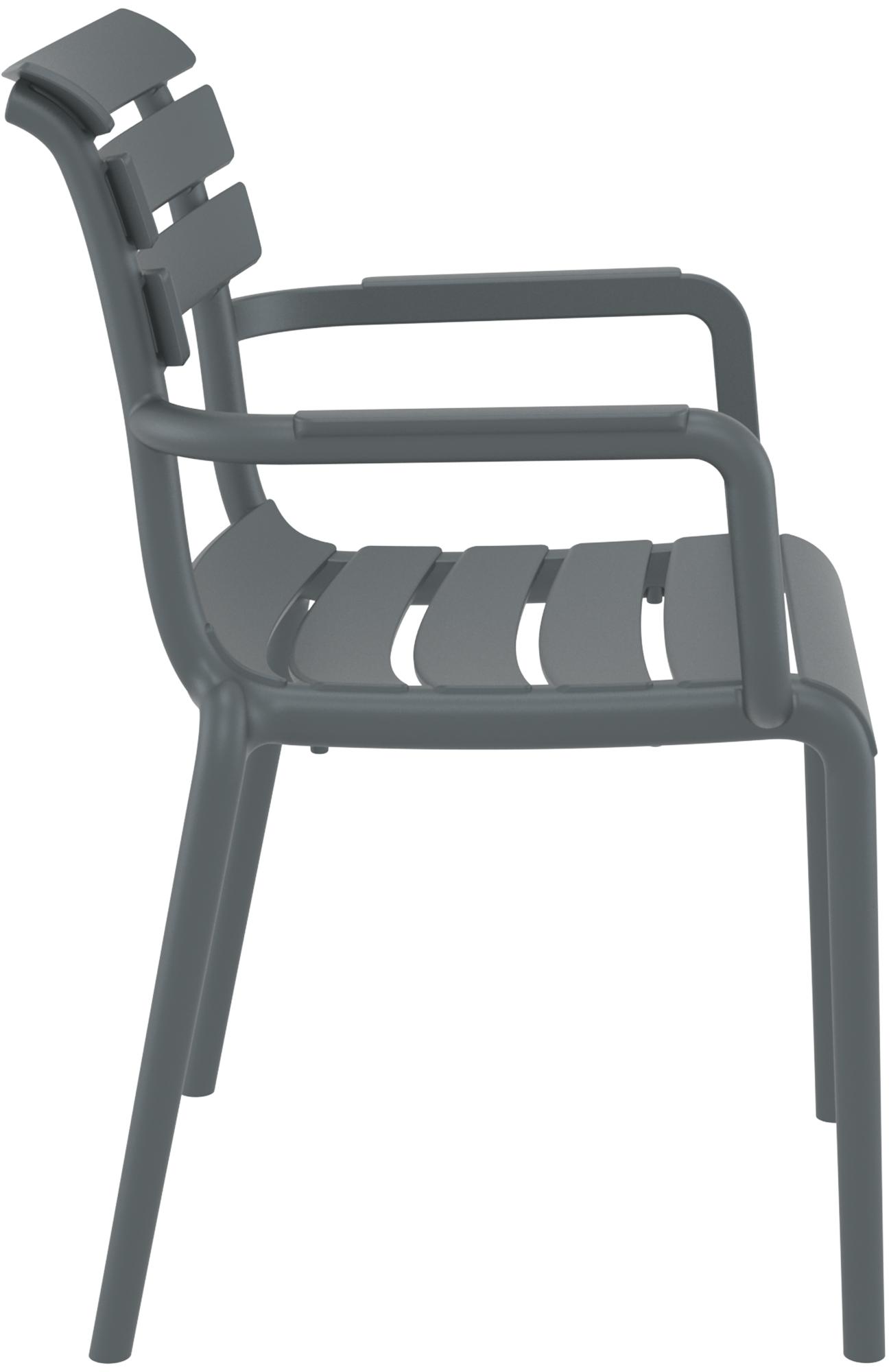 Set van 4 tuinstoelen Paris