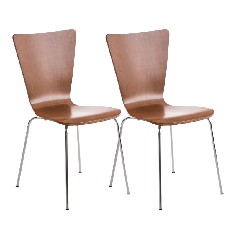 2x bezoekersstoelen Aaron