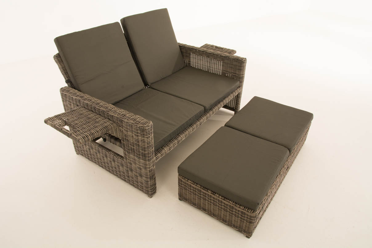 Wicker Loungebank ANCONA 5mm