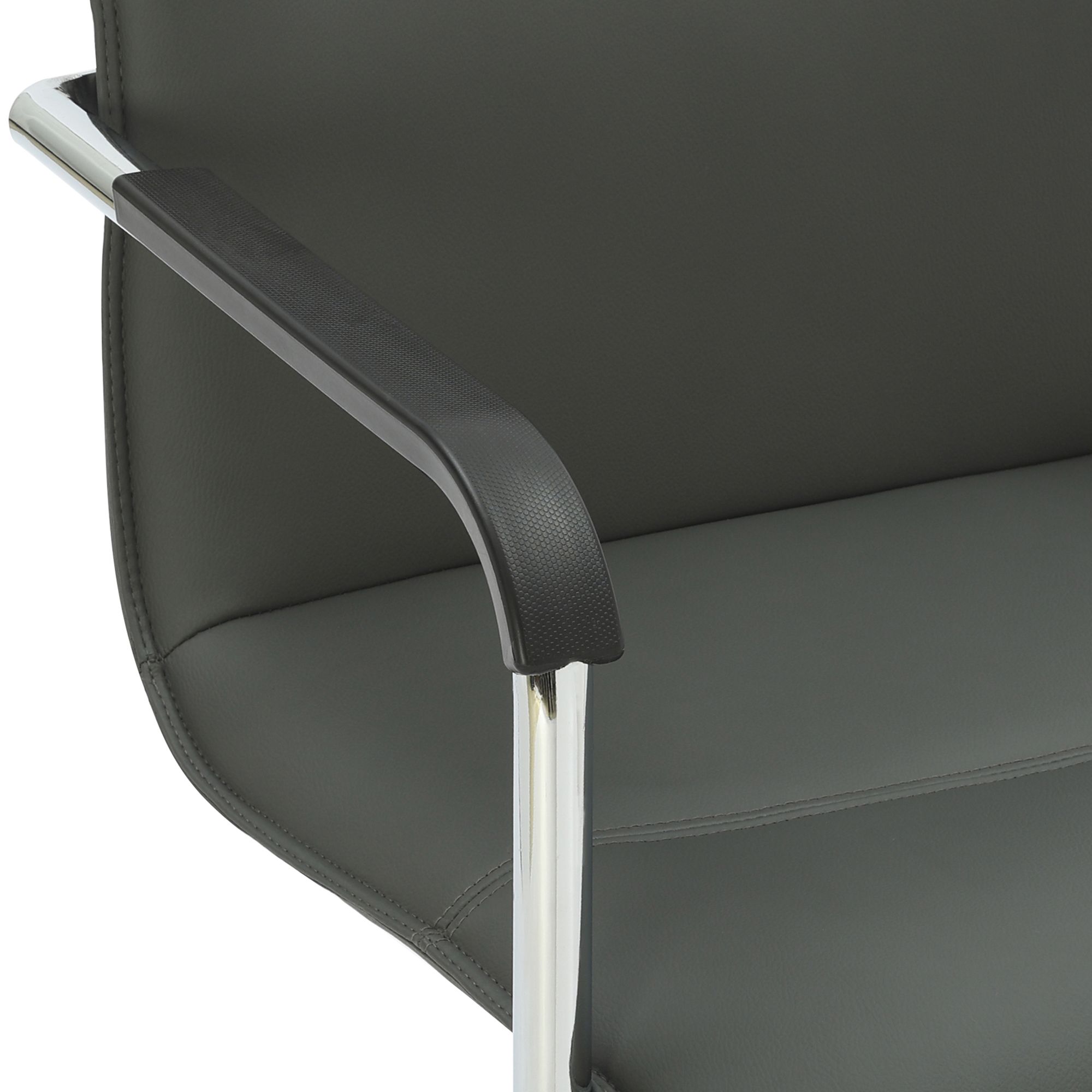 2-delige set sledestoelen Seattle van kunstleer