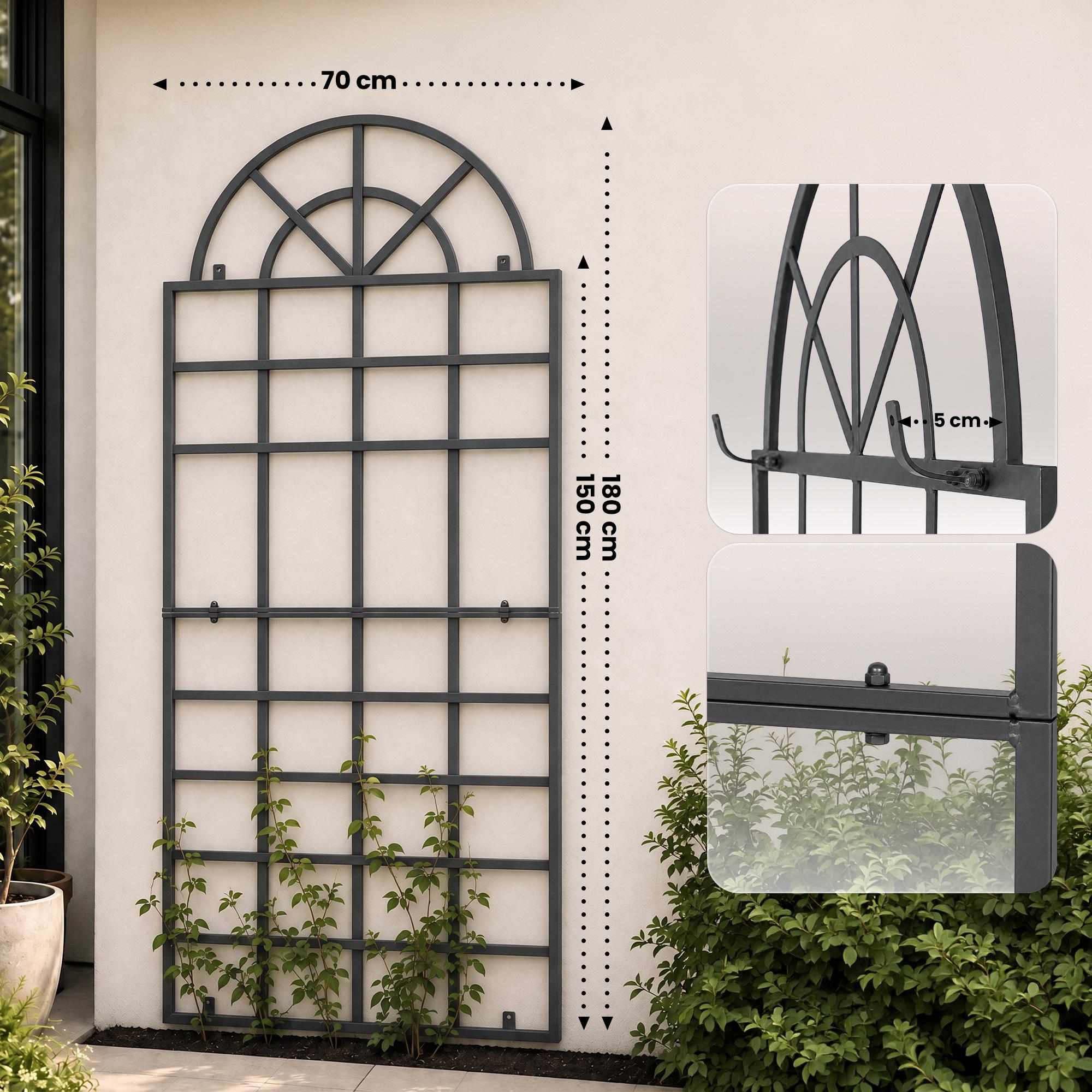 Set van 2 klimrekken Viva  wandbevestiging