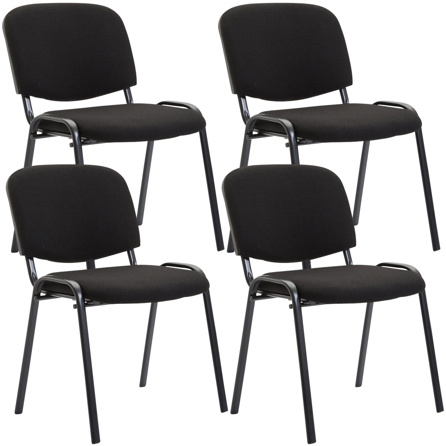 Set van 4 bezoekersstoelen Ken