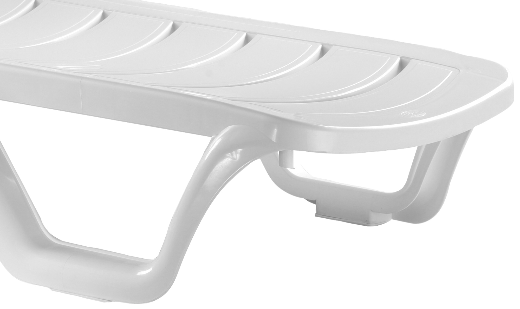 Set van 4 ligstoelen Bahama
