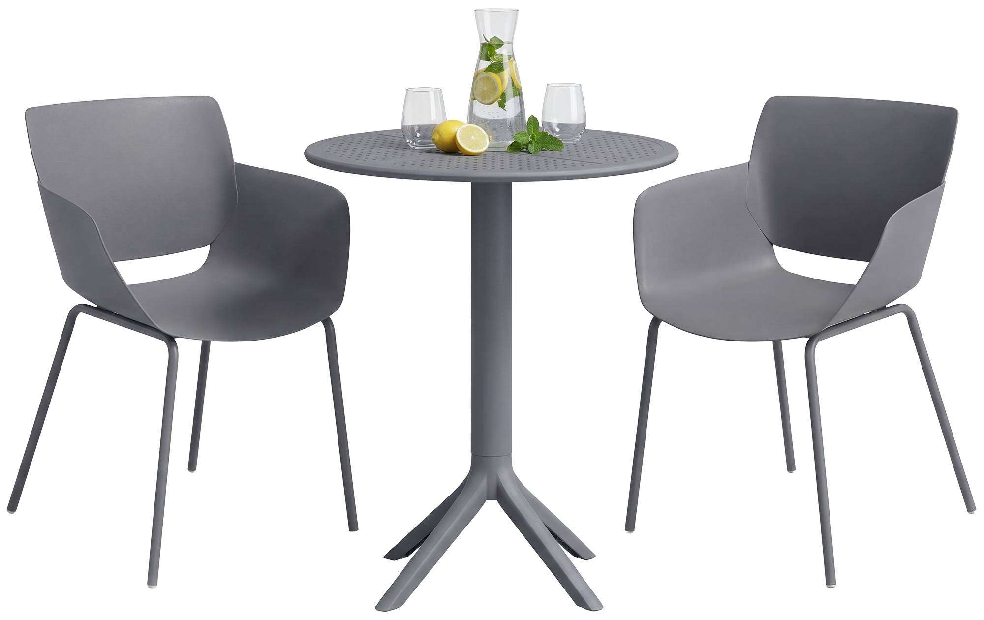 Tuinmeubelset Siora met 2 stoelen