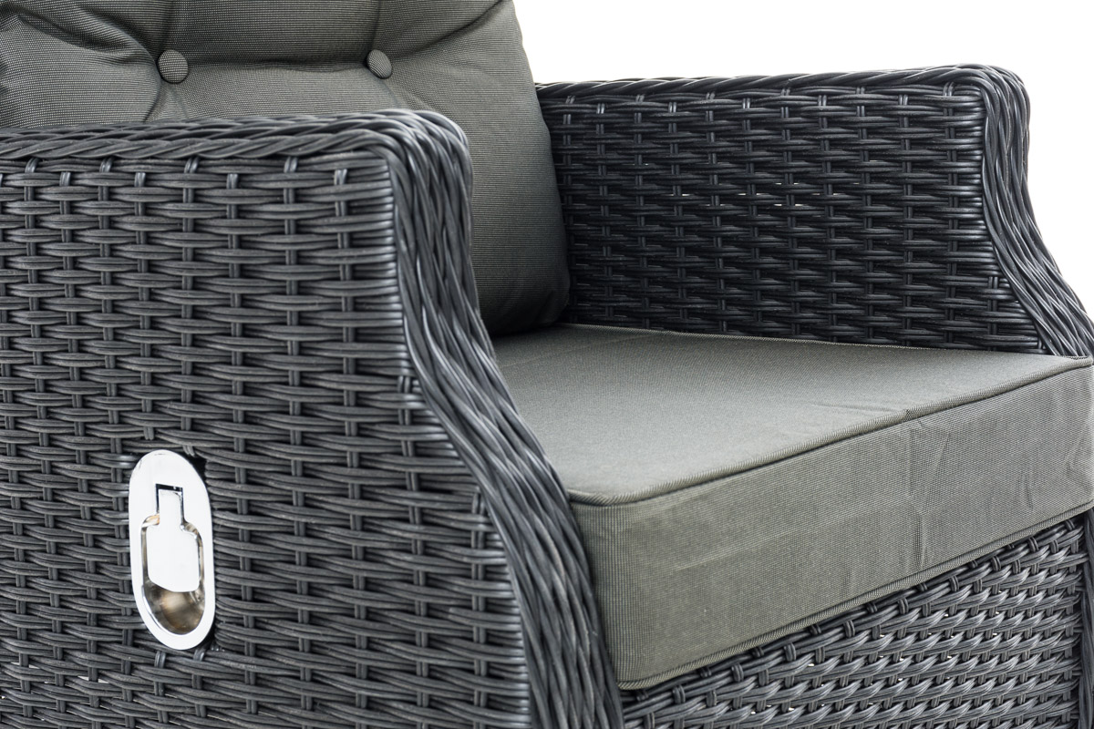 Fauteuil Breno met kruk