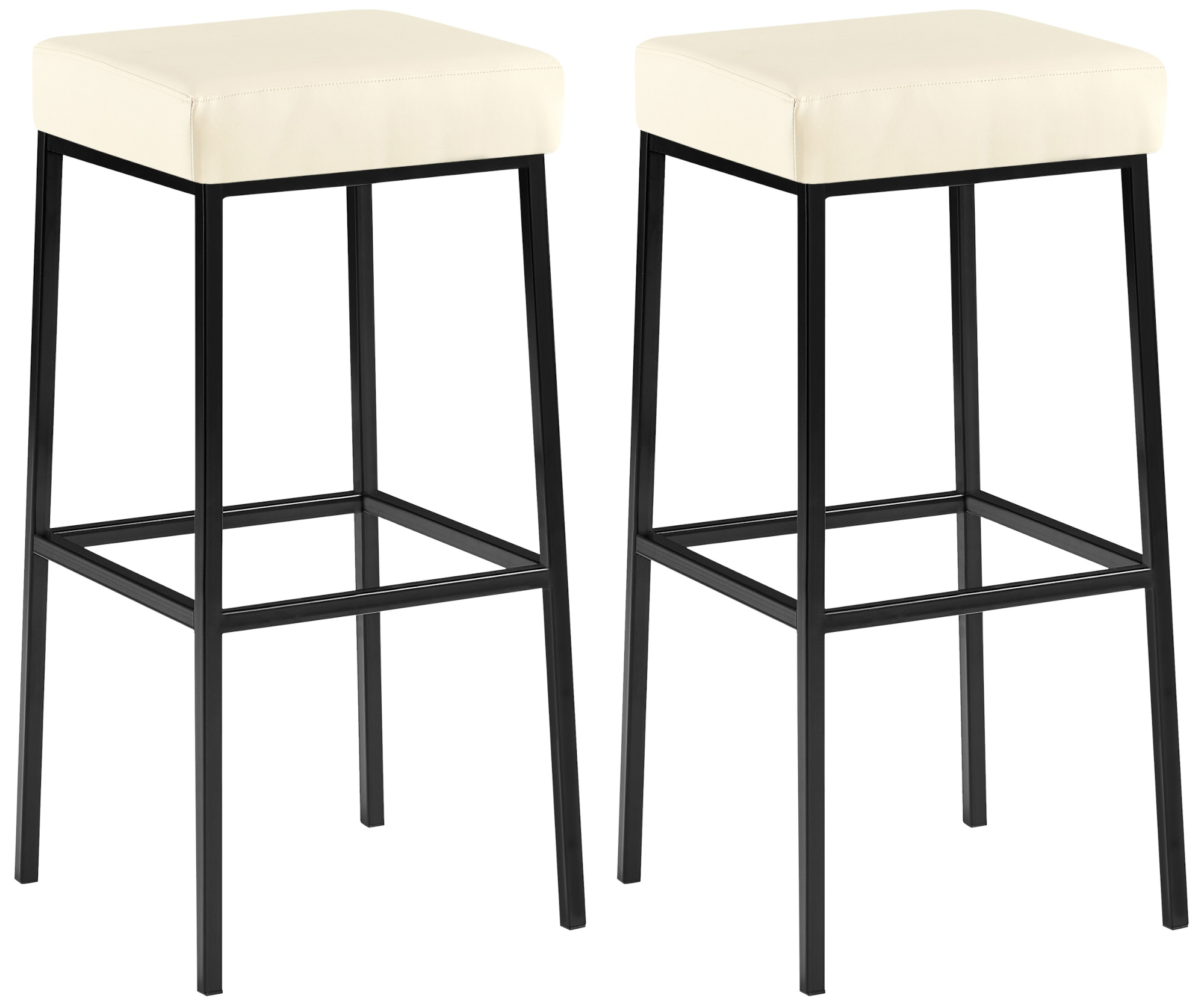 2x Barstoel Montreal Kunstleer