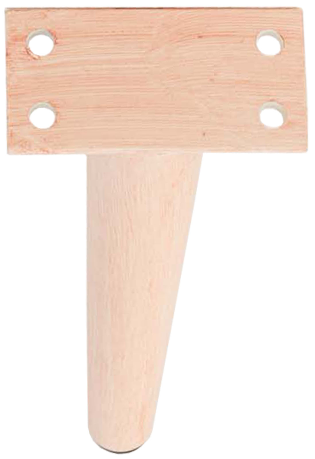 Set van 4 meubelpoten