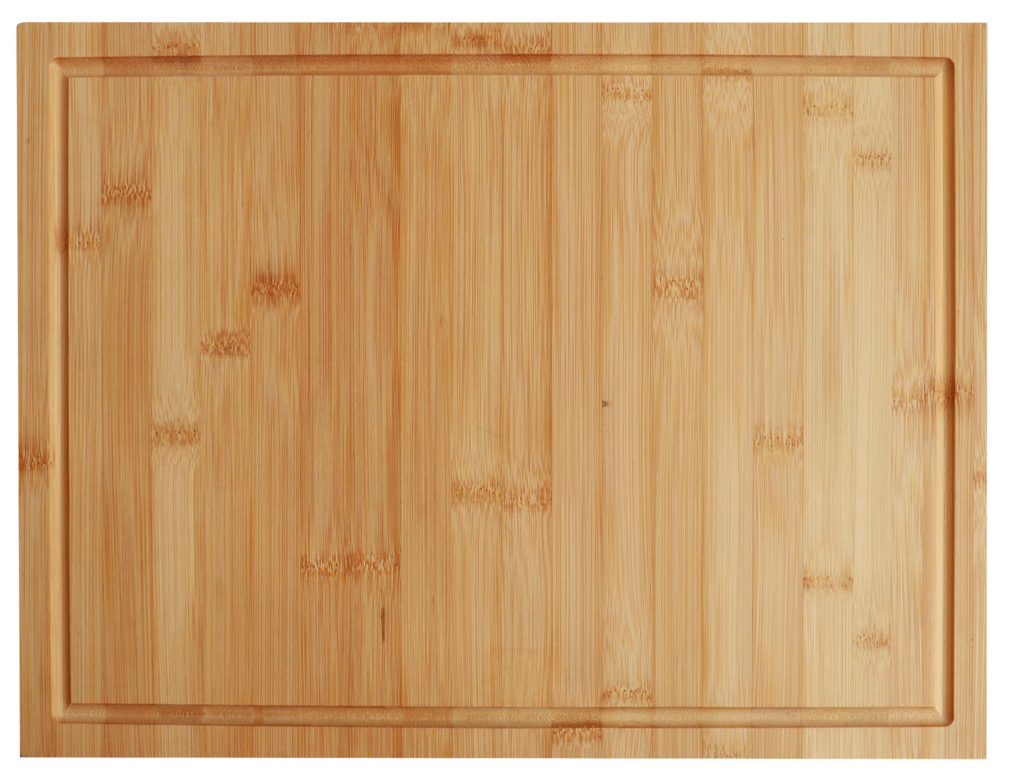 Bamboe snijplank XXXL 45 x 33 cm met opstaande rand