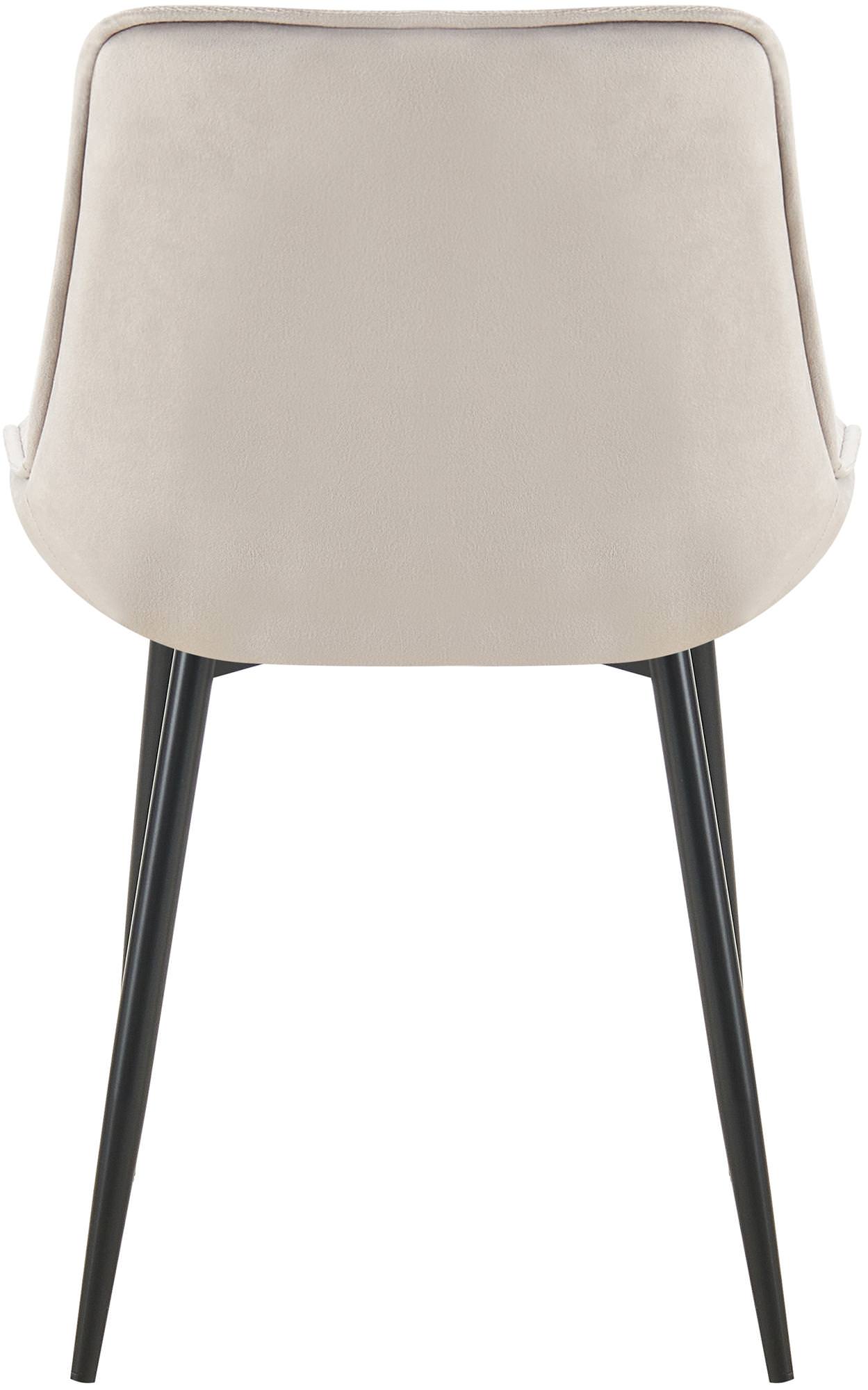 Set van 2 eetkamerstoelen Wallace fluweel