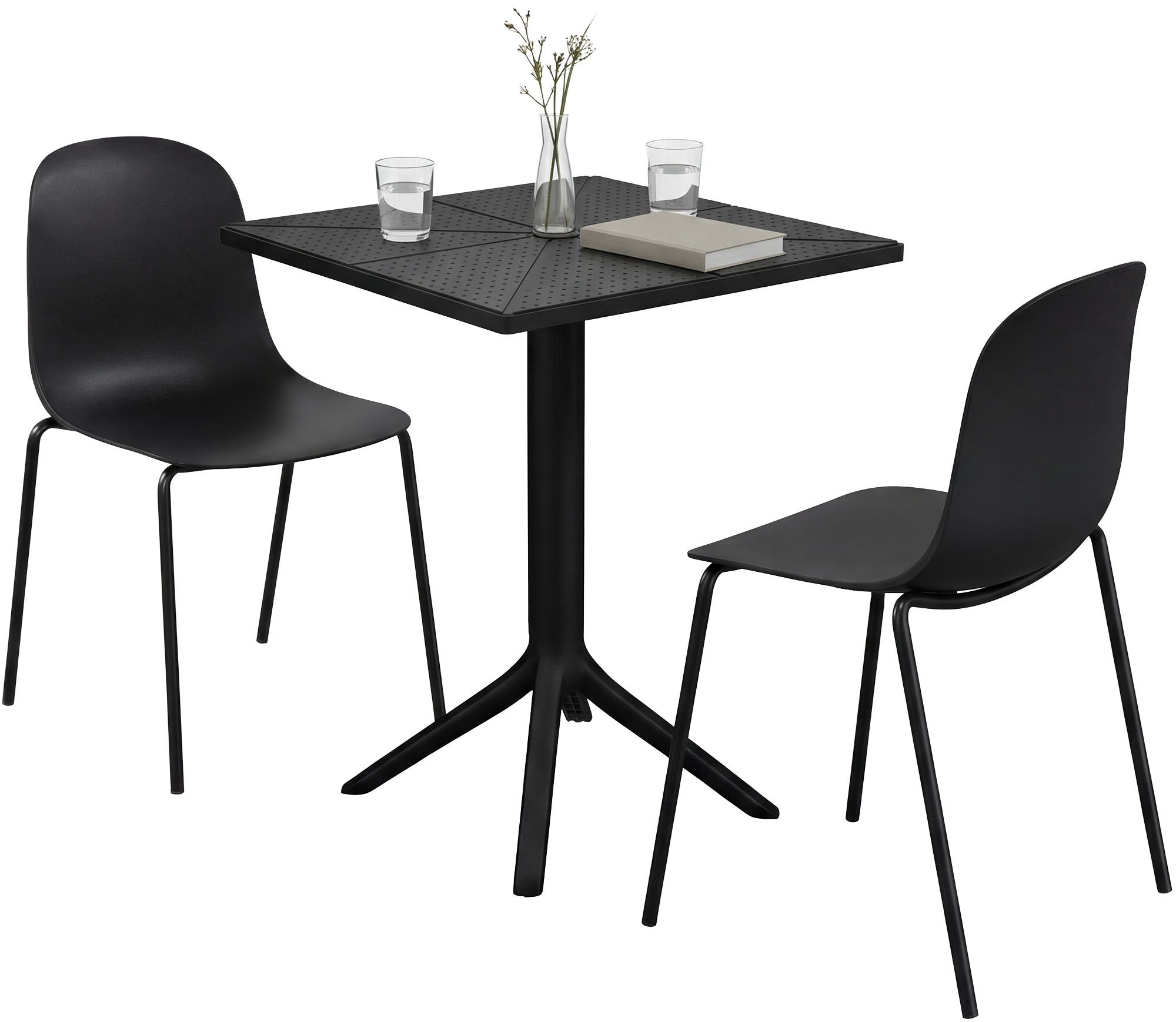 Tuinmeubelset Nerra met 2 stoelen