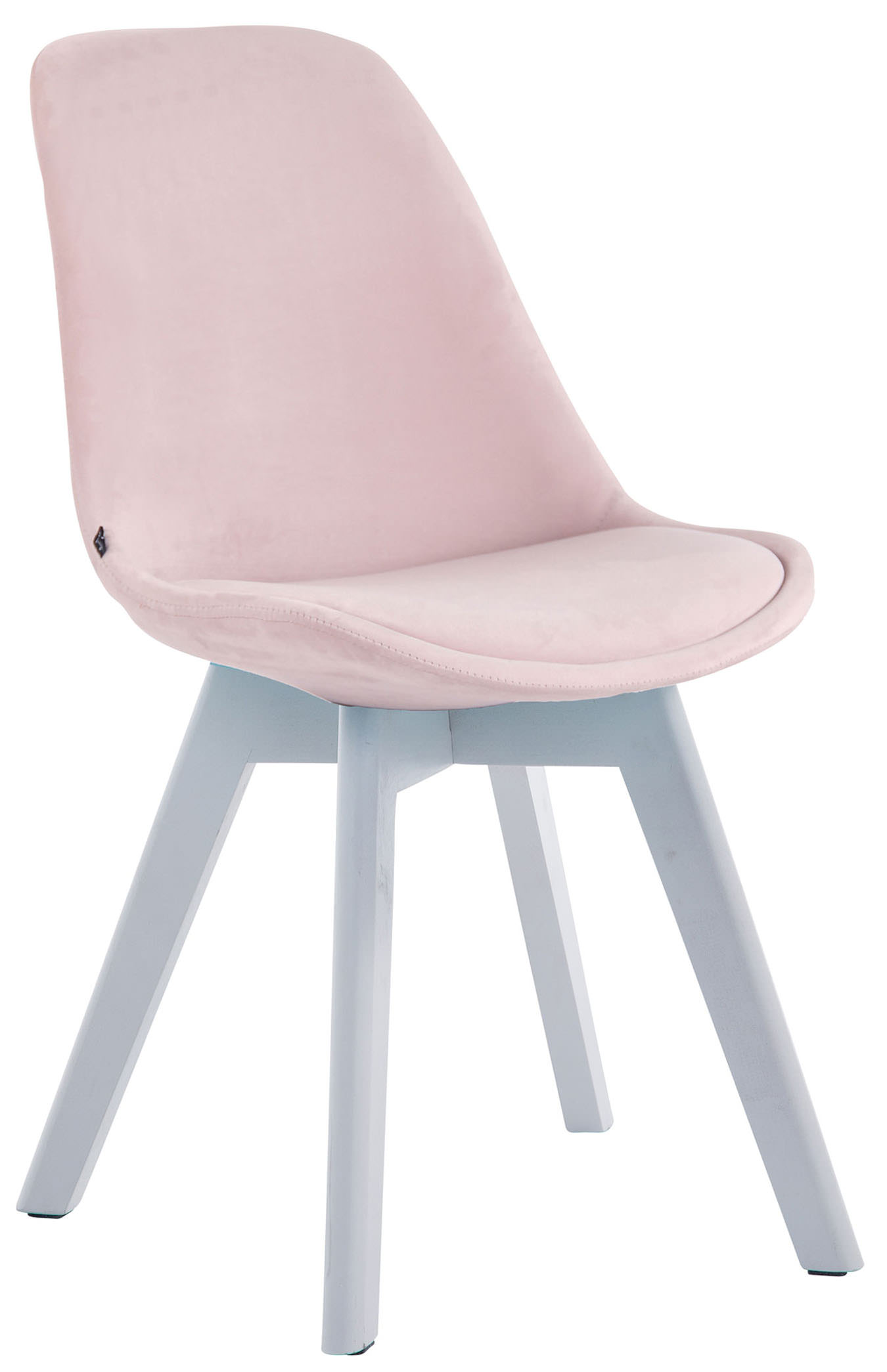 Set van 4 Eetkamerstoelen Borneo Fluweel