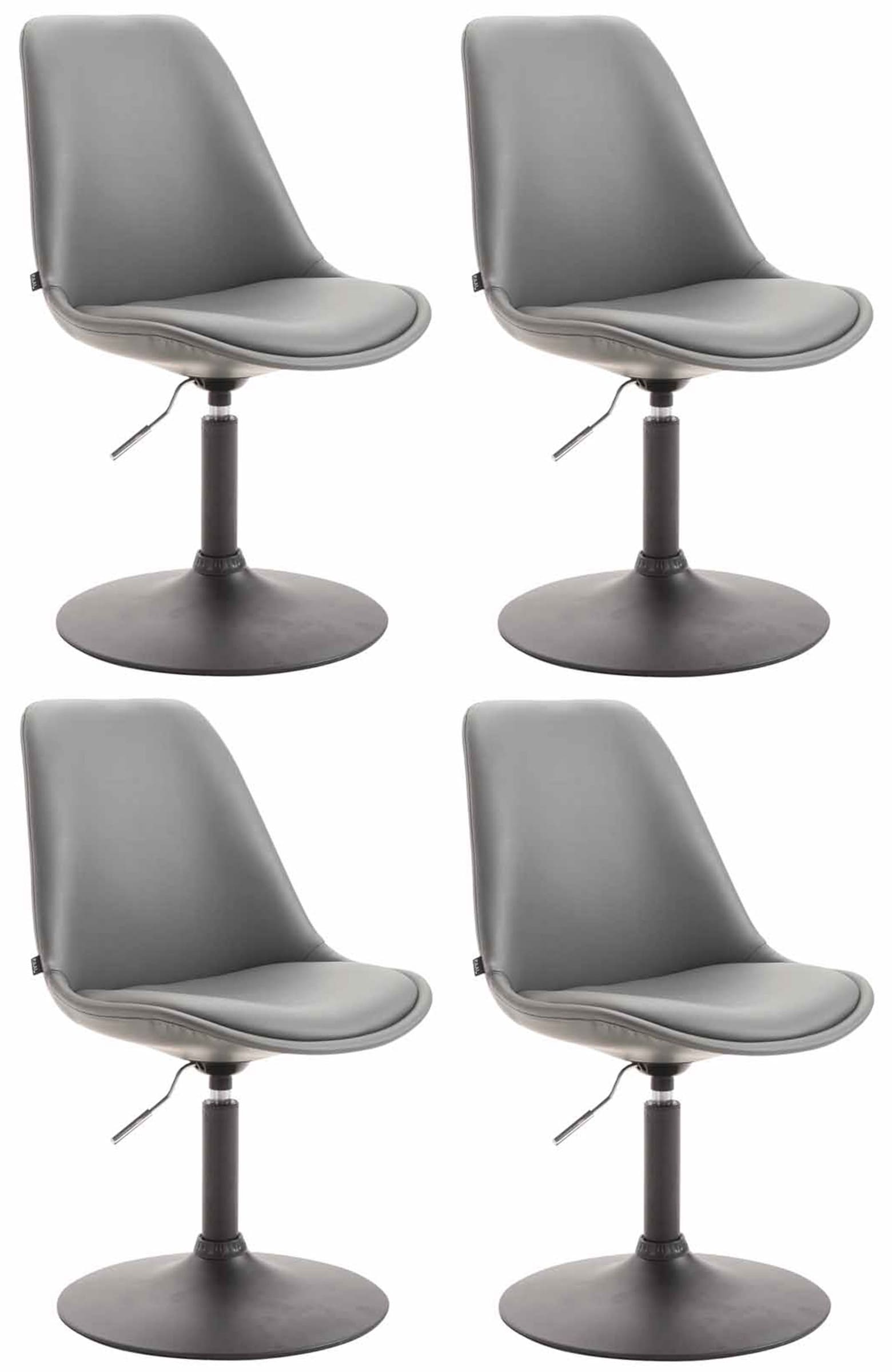 Set van 4 Eetkamerstoelen Maverick Kunstleer