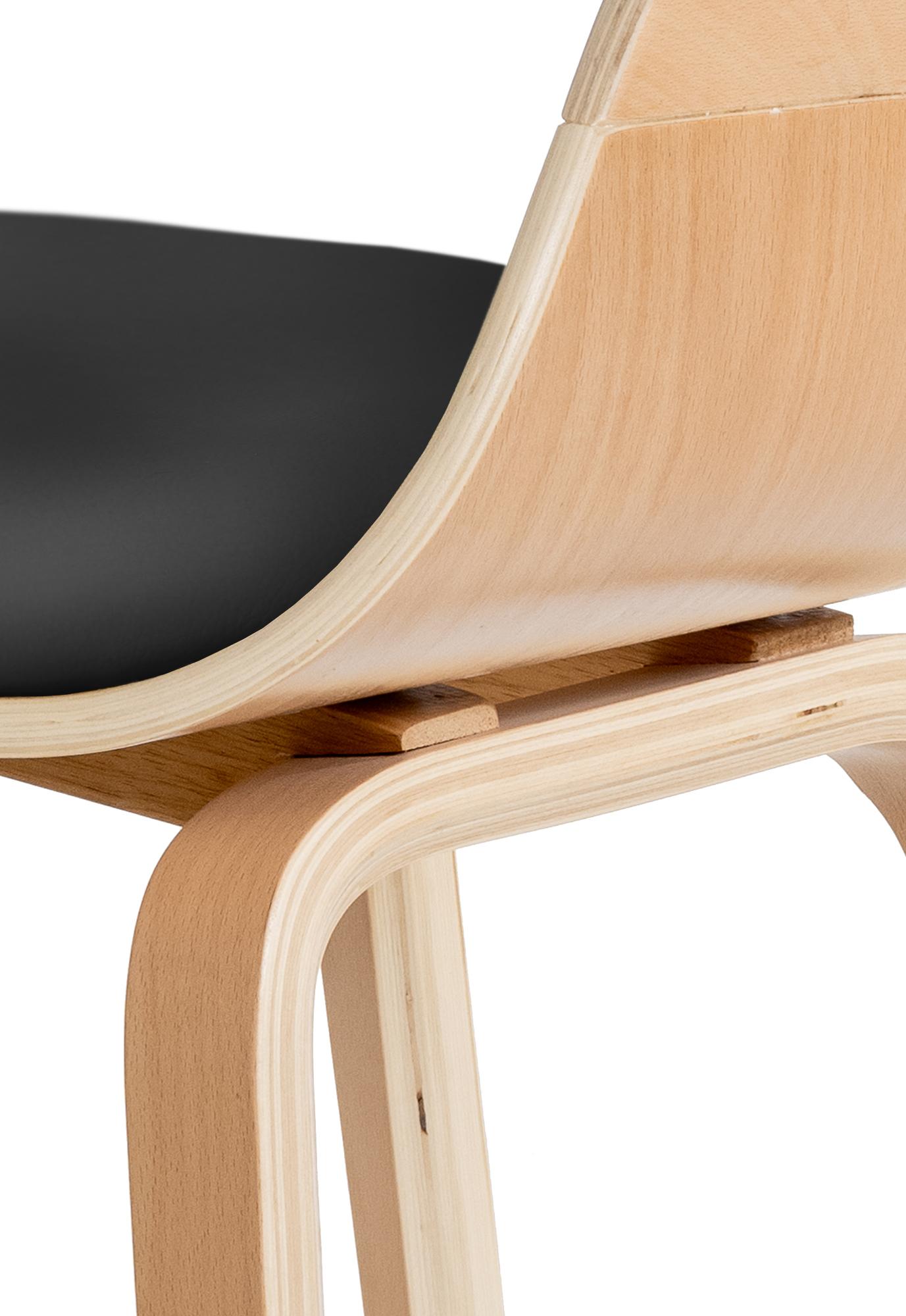 Set van 2 Kingston Stoelen Kunstleer