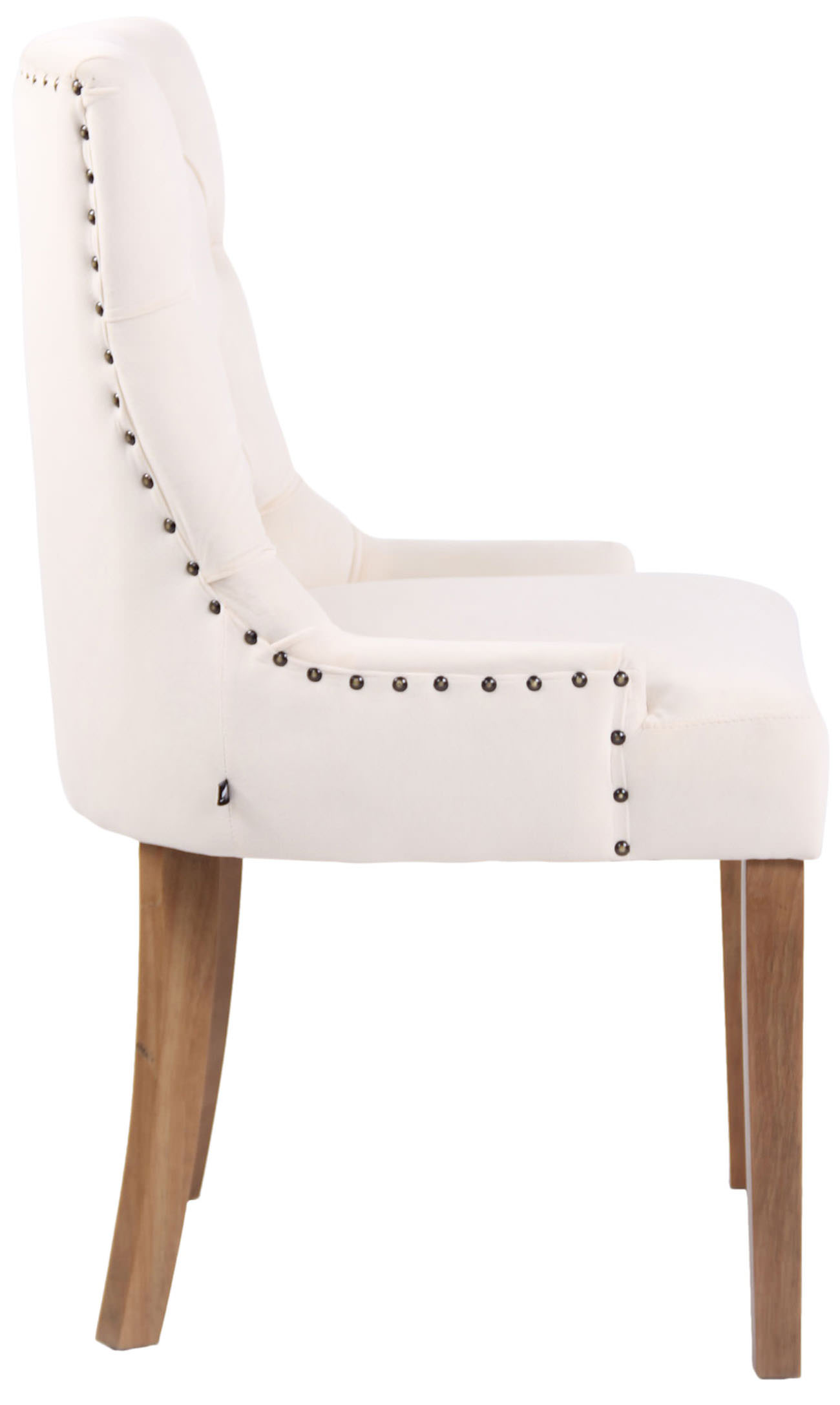 Set van 4 eetkamerstoelen Aberdeen Fluweel