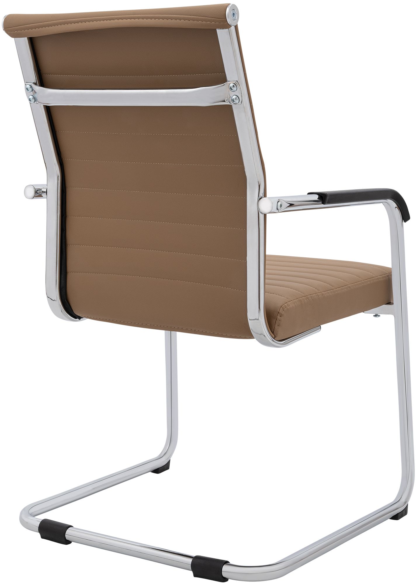 Set van 2 eetkamerstoelen Hakon lederlook