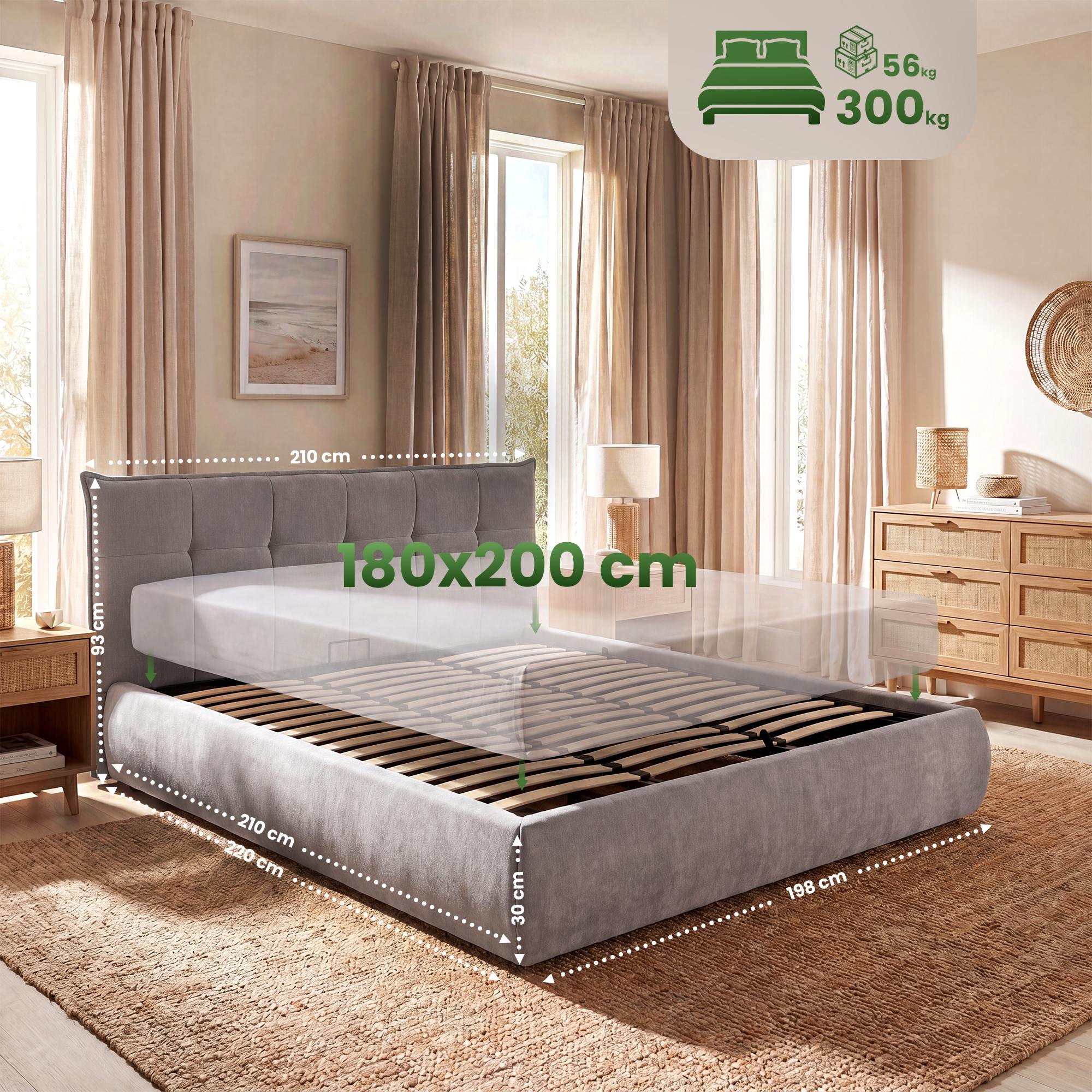 Bed Mirka 180 x 200 cm