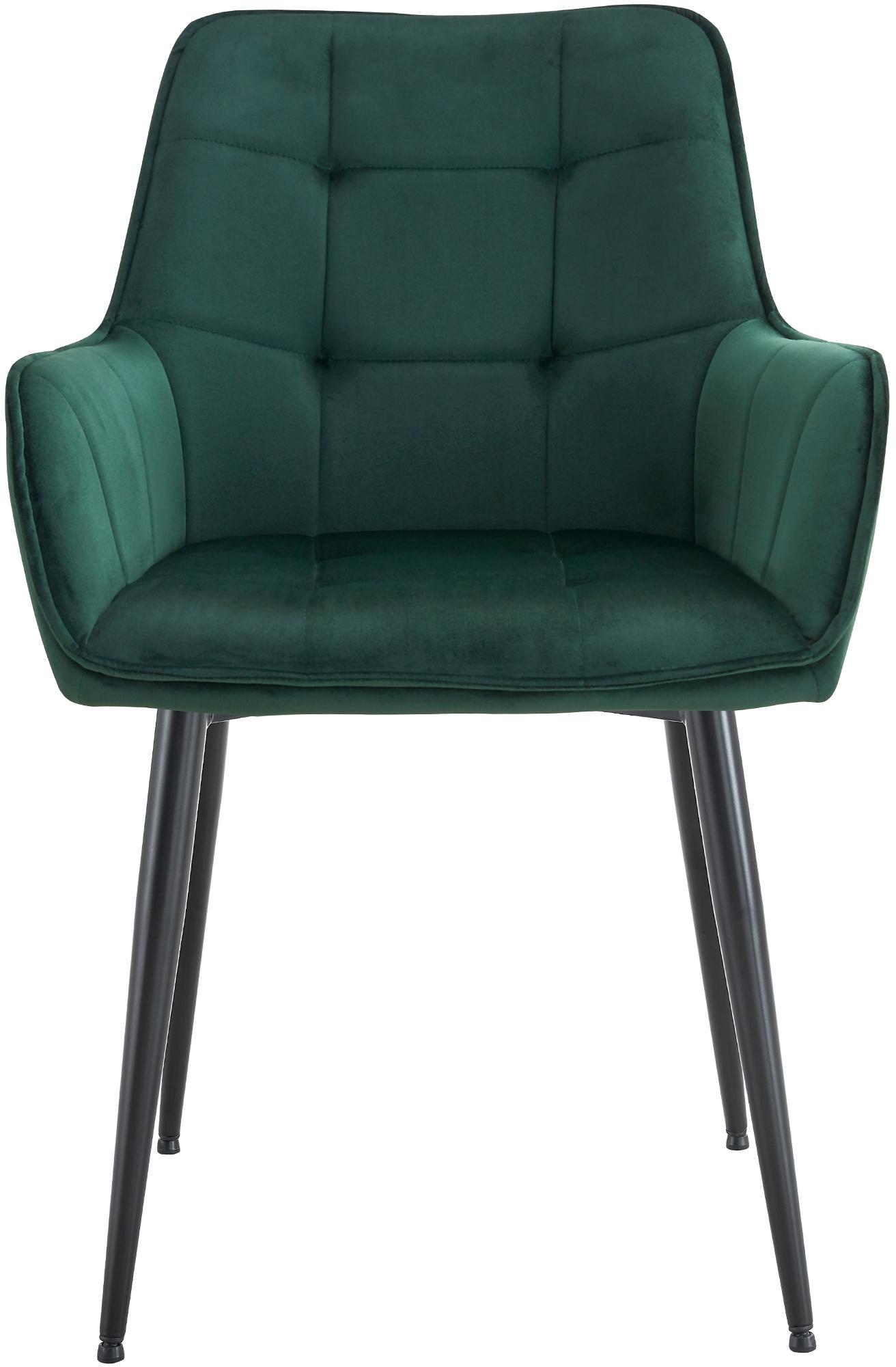 Set van 2 eetkamerstoelen Ferndale fluweel