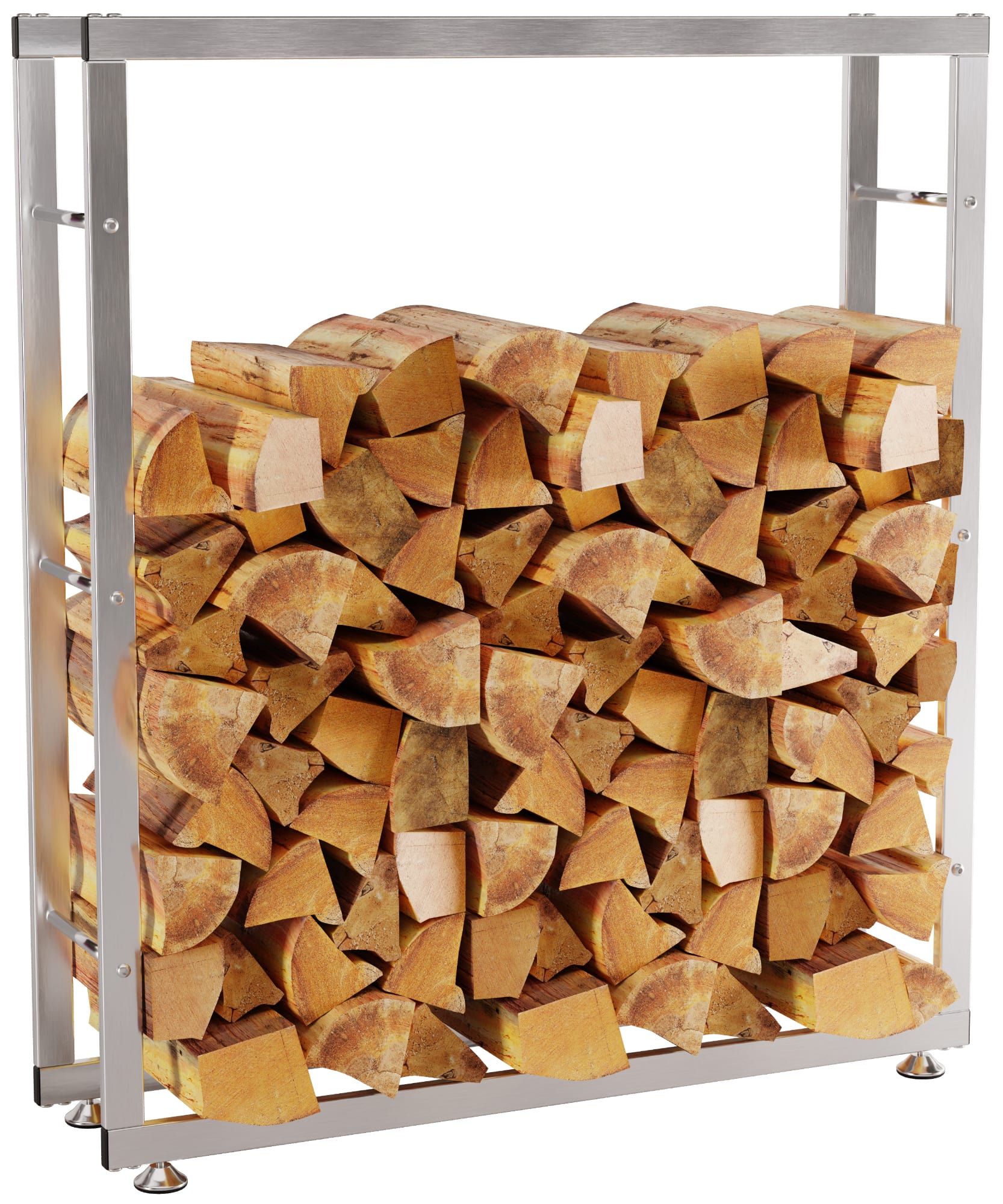 Houtopslag Keri V2 RVS