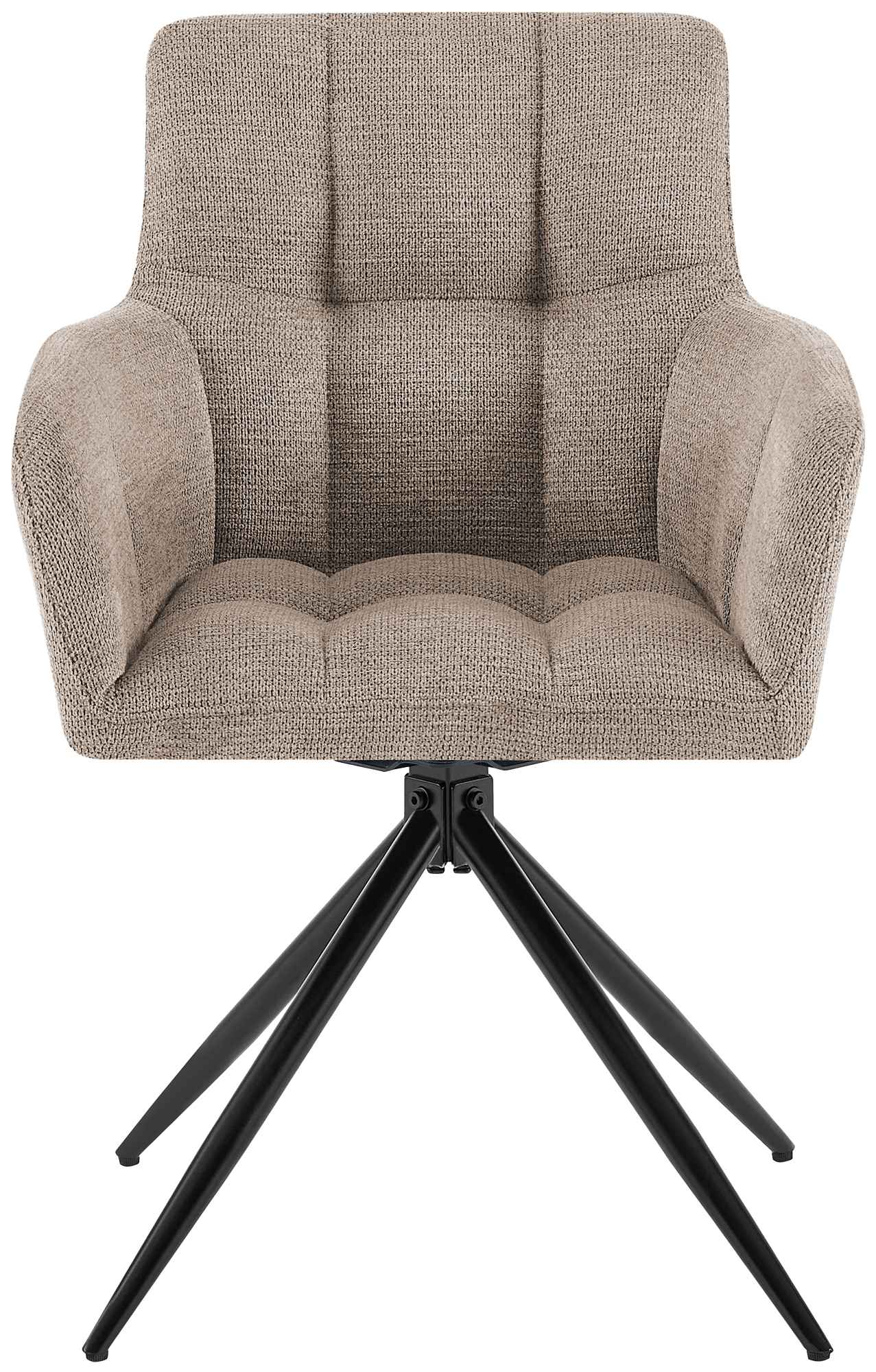 Set van 2 eetkamerstoelen Jonah stof