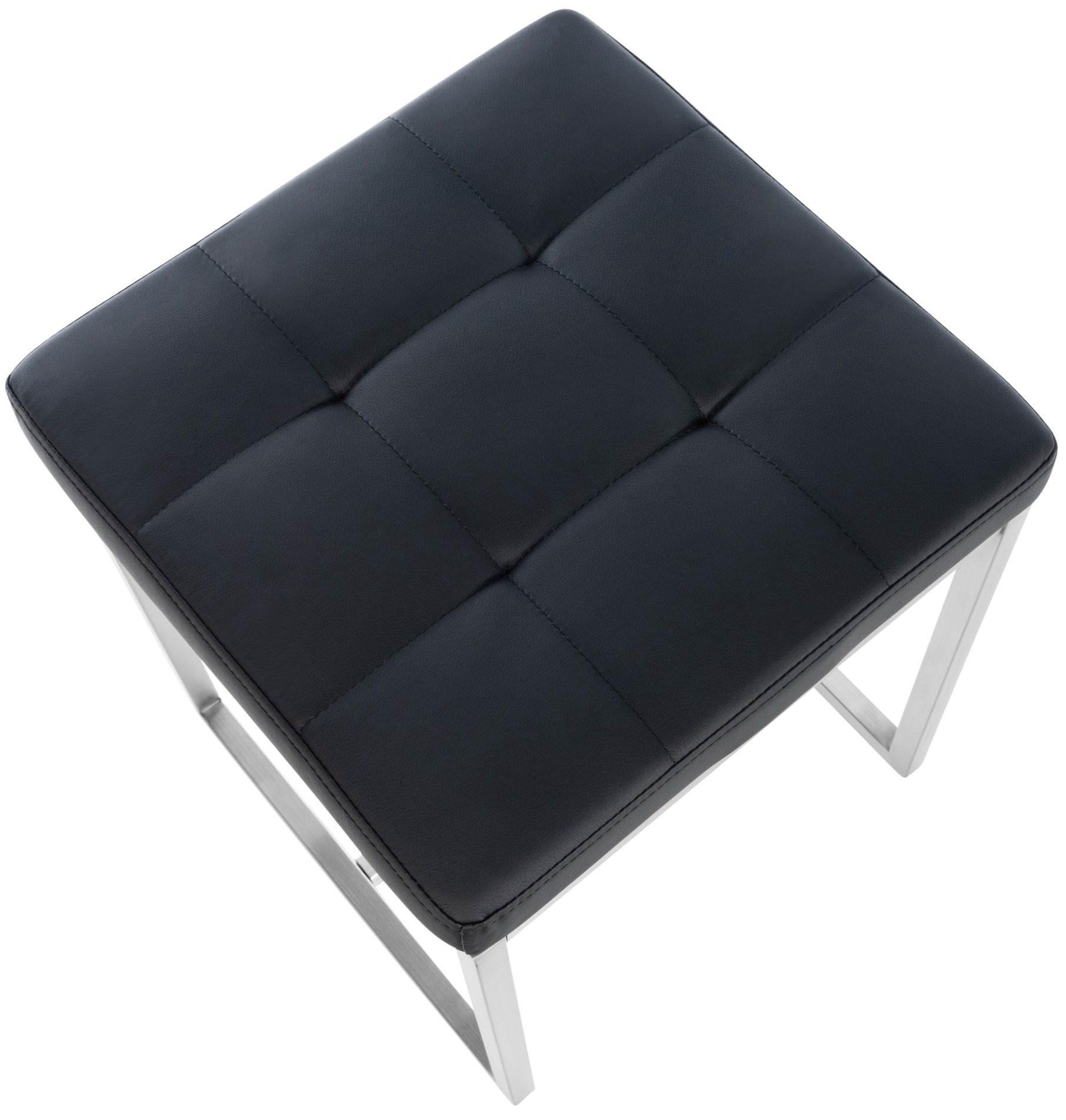 Set van 2 Hockers Barci - Kunstleer