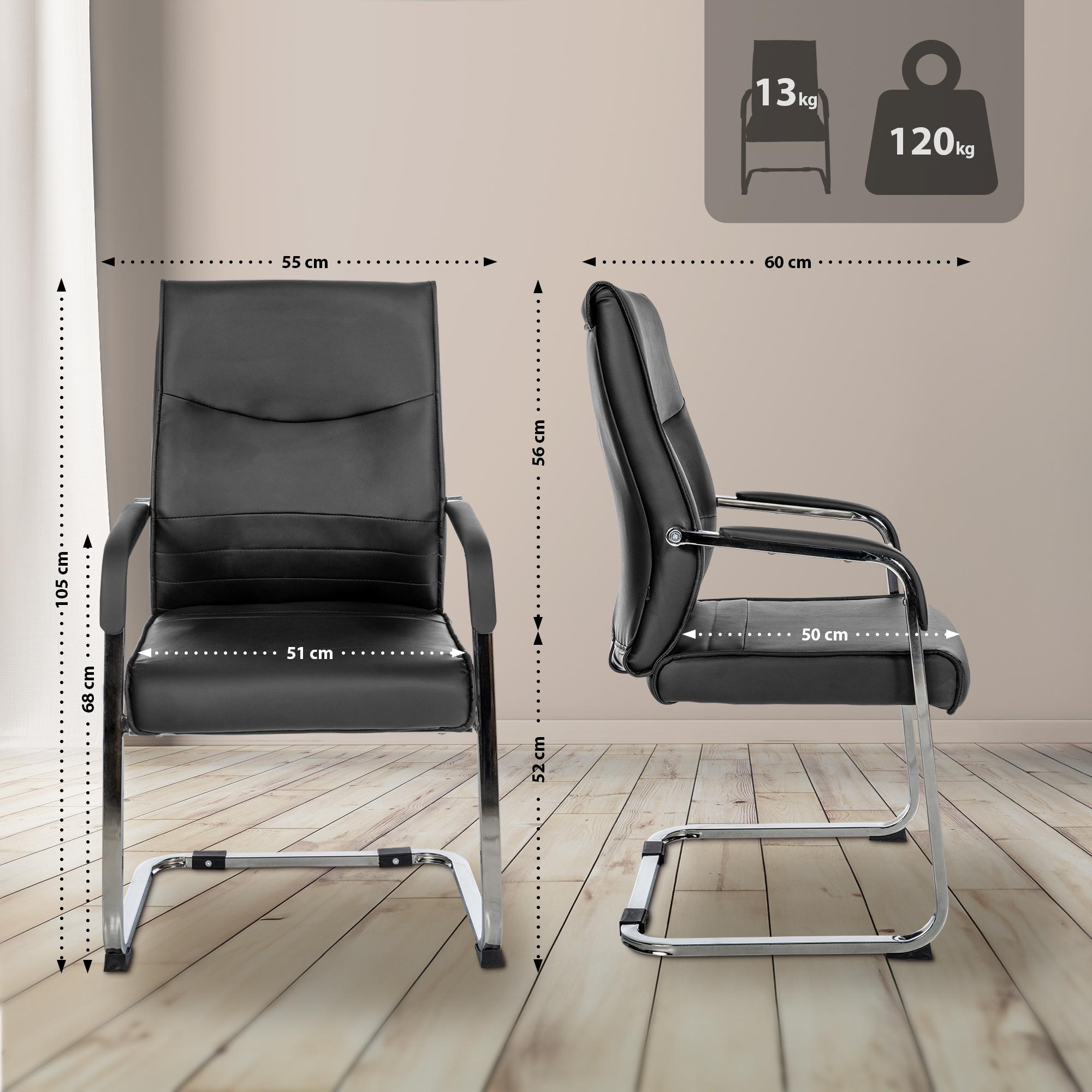 Set van 2 Eetkamerstoelen Hobart