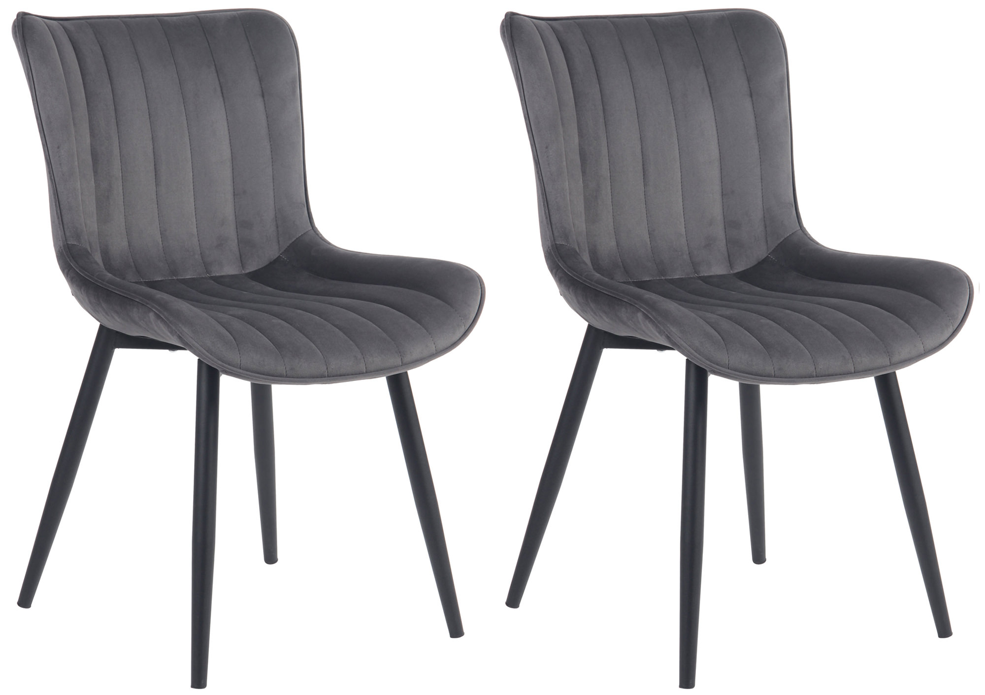 Set van 2 eetkamerstoelen Largo