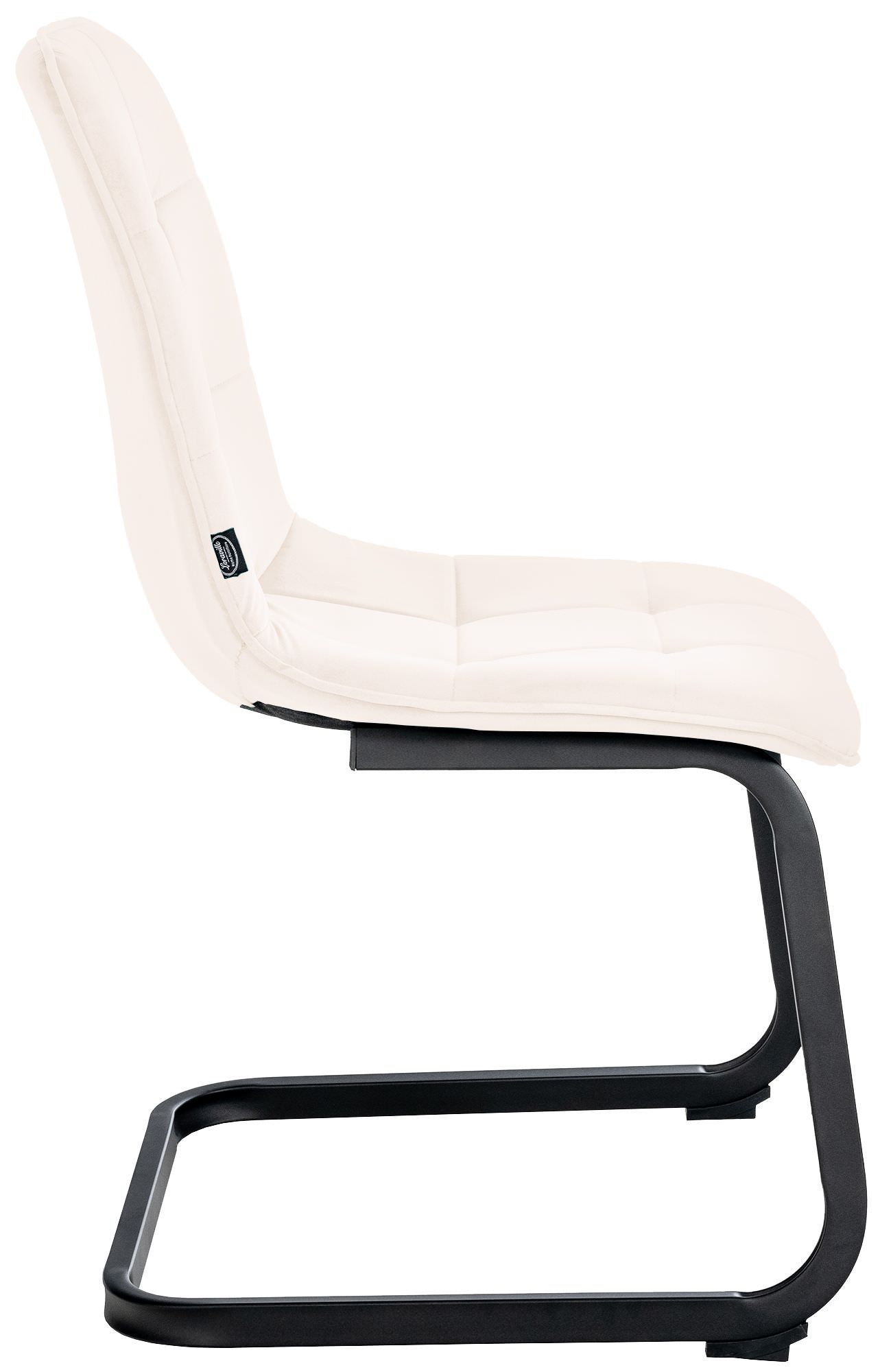 Set van 2 eetkamerstoelen Vermont fluweel