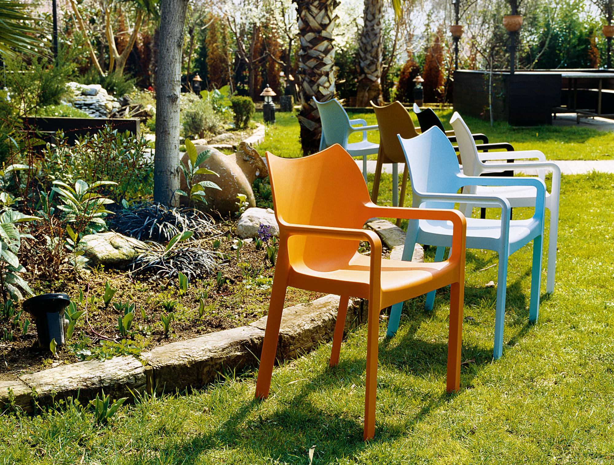 Set van 2 tuinstoelen Diva