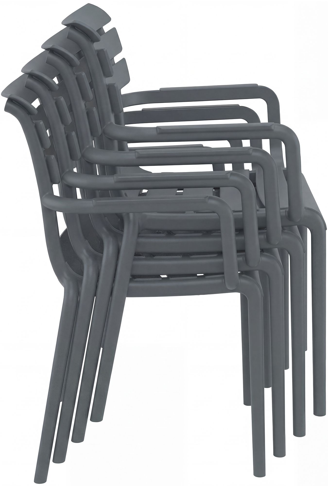 Set van 6 tuinstoelen Paris