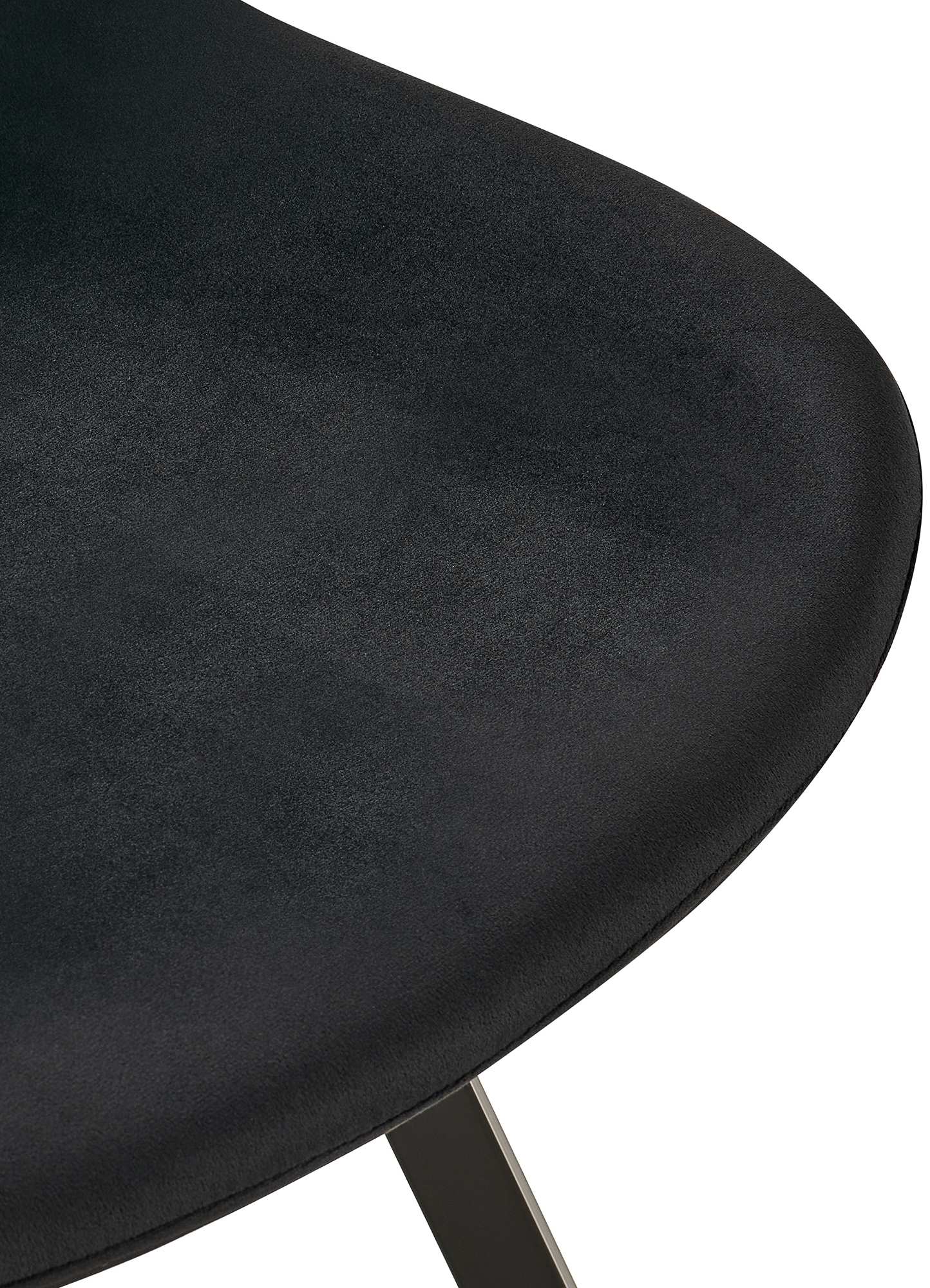 Set van 2 eetkamerstoelen Lewes fluweel